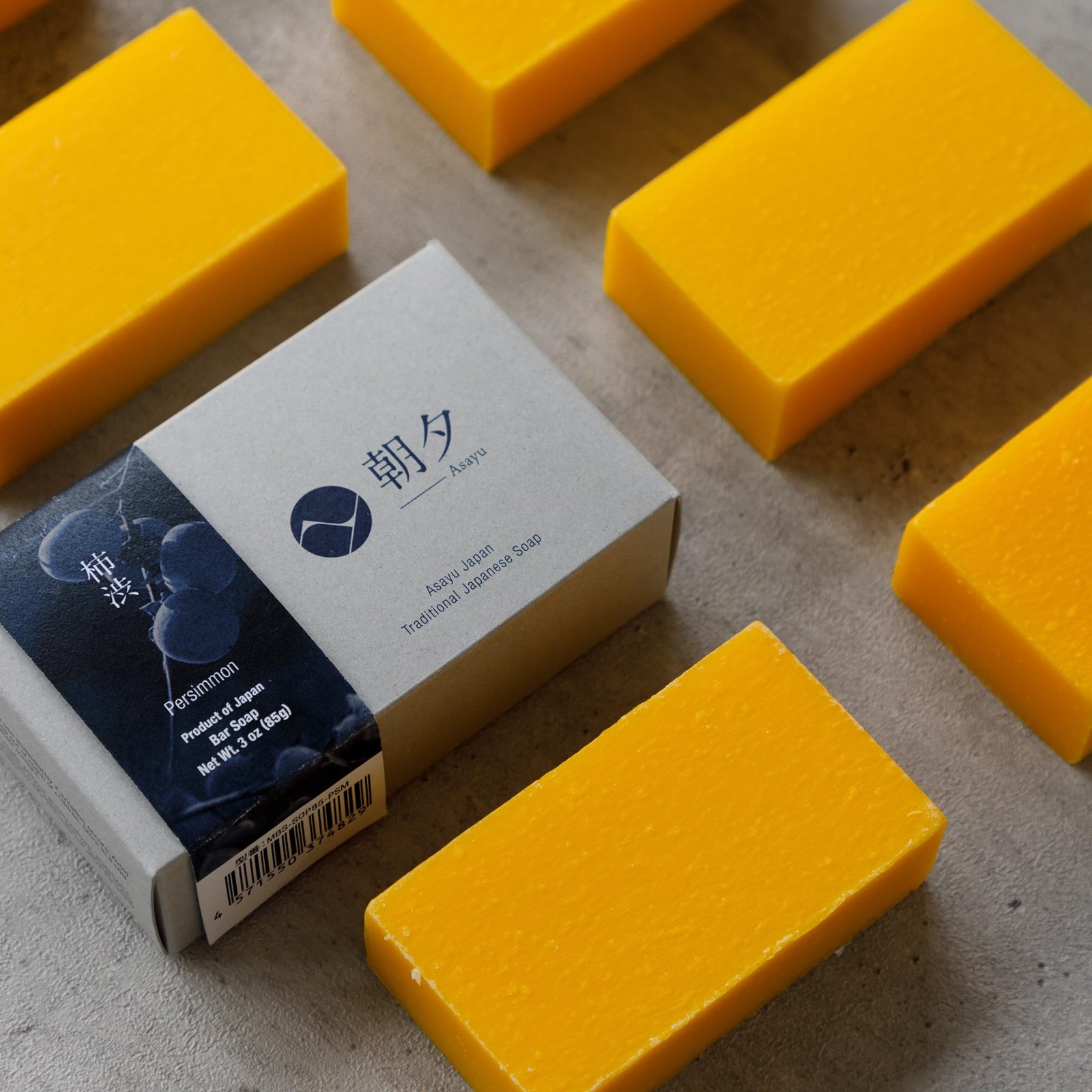 Persimmon Body Soap – 1 Bar, 85g, For Men and , Gentle on All Skin Types, Nat…