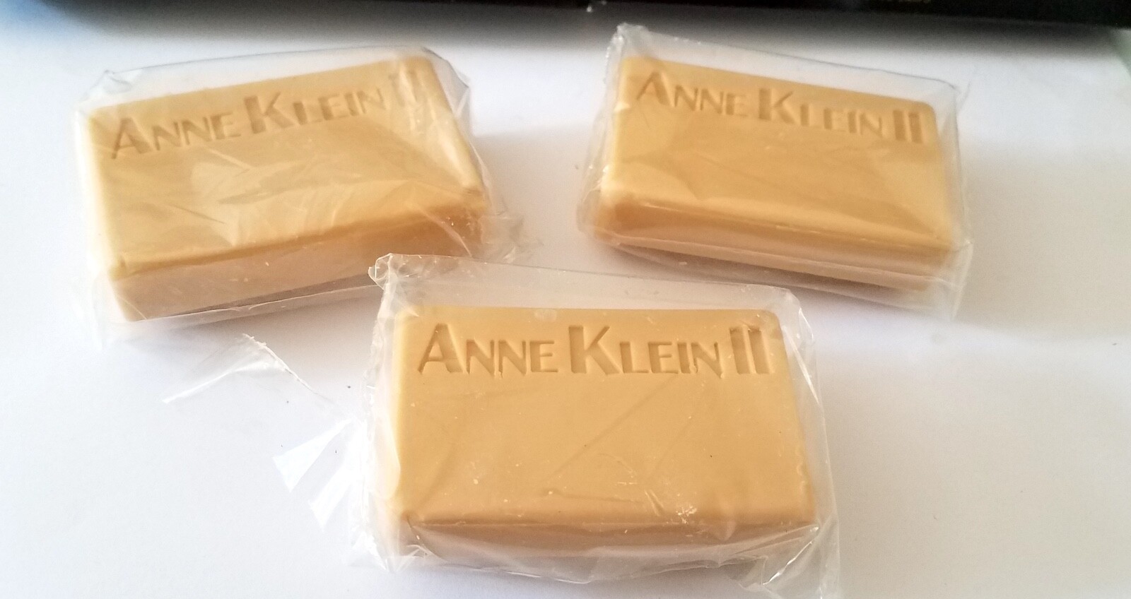 Lot of 12 Anne Klein II Perfume / Parfum BAR SOAP (1.5 oz each) Factory Sealed!