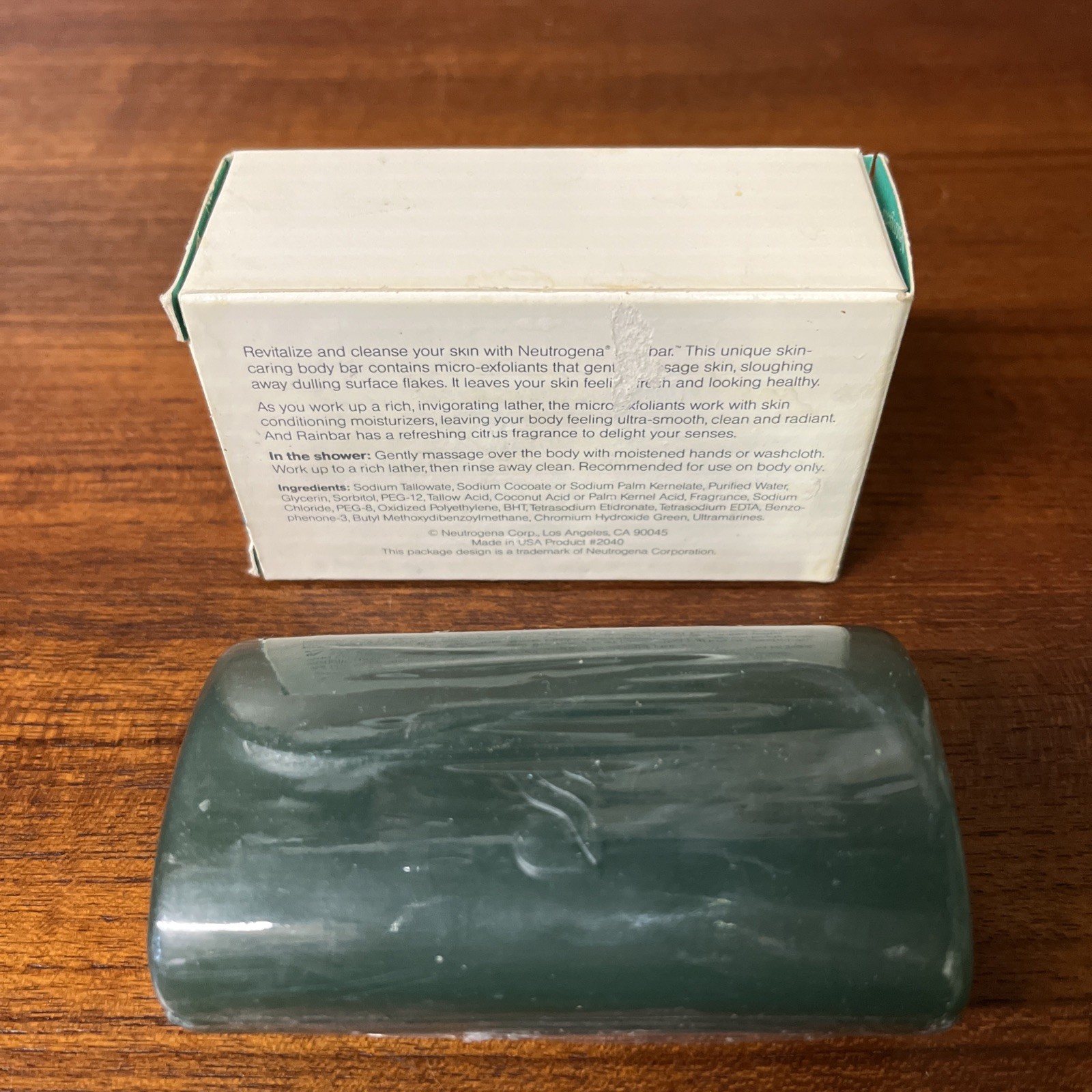Neutrogena rainbar RainBar Gentle Exfoliating Body Bar 5.5 oz New, sealed
