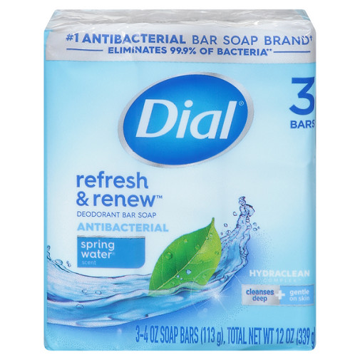 Dial Refresh & Renew Spring Water Bar Soap