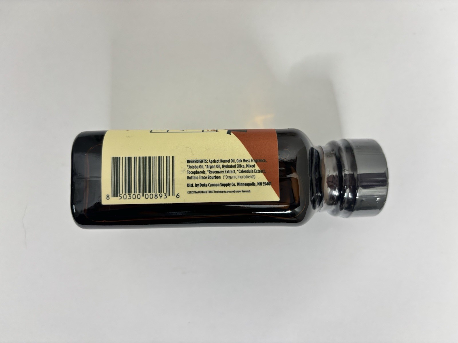 Duke Cannon Beard Kit Big American Bourbon Soap Balm Oil Set Buffalo Trace Bag