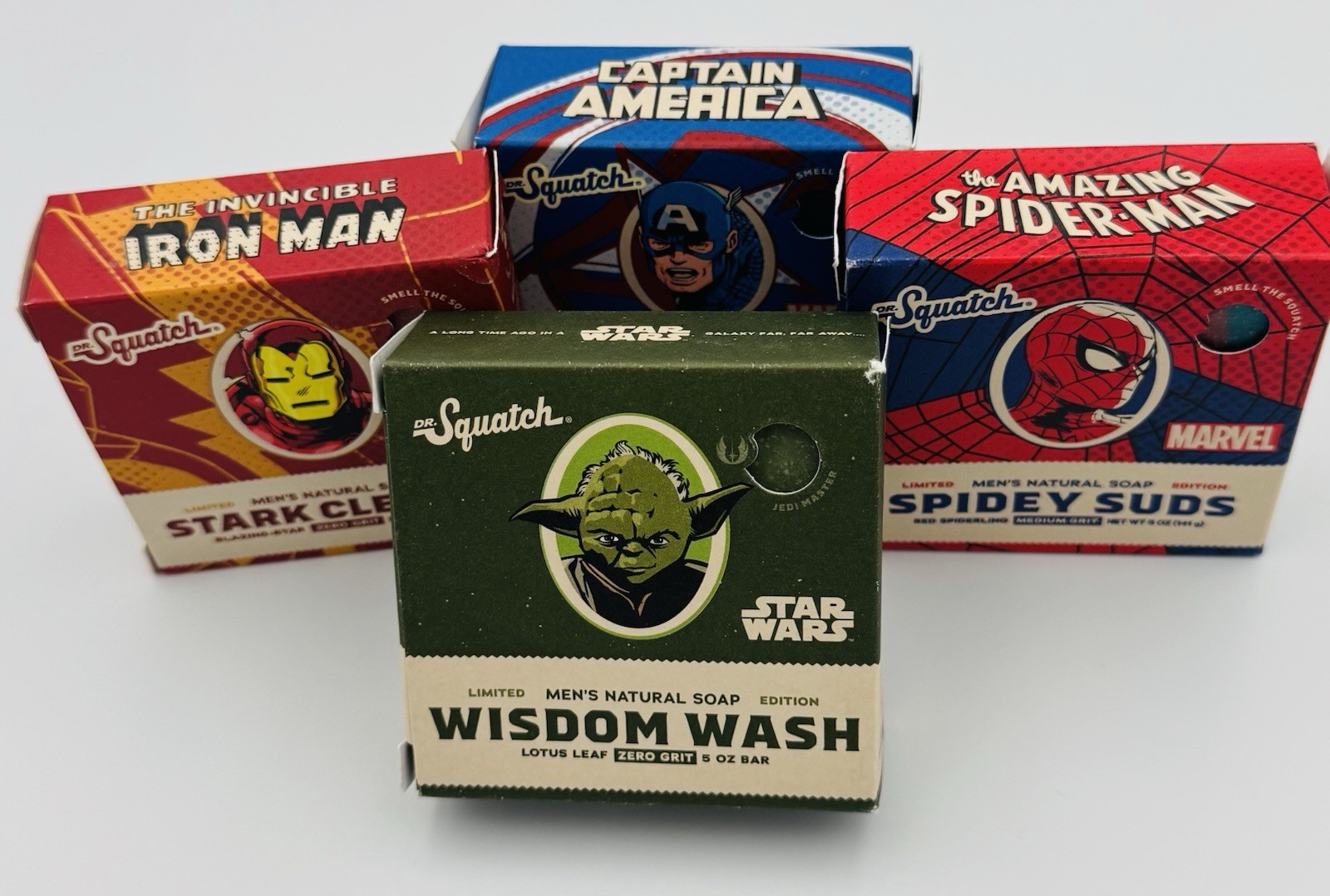 limited-edition Dr. Squatch natural bar soaps Set