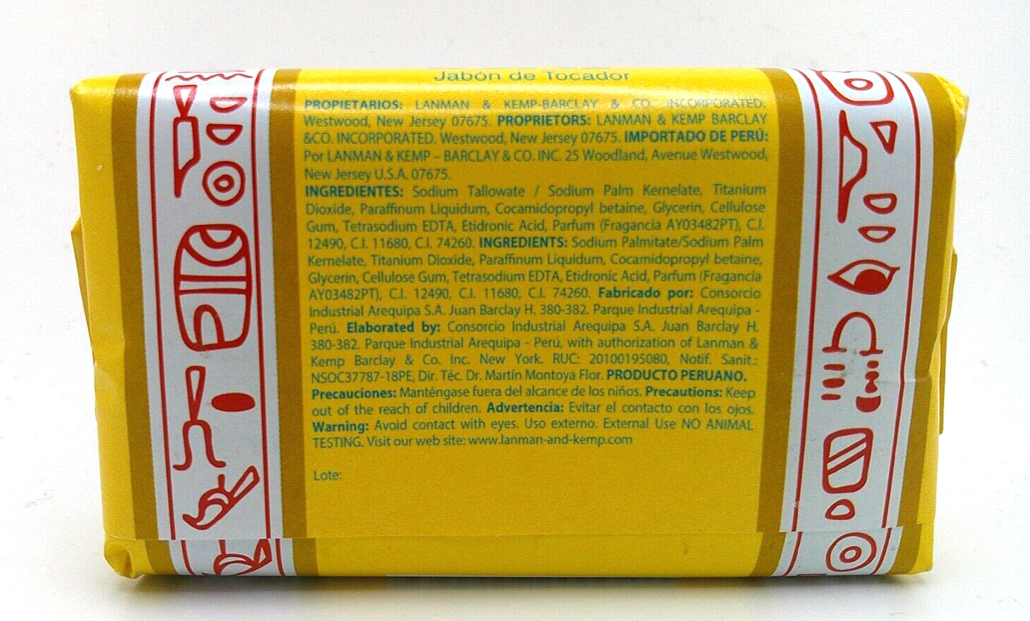 Murray & Lanman Pacholi Patchouli Scented Bar Soap 3.35 oz – Pack of 4