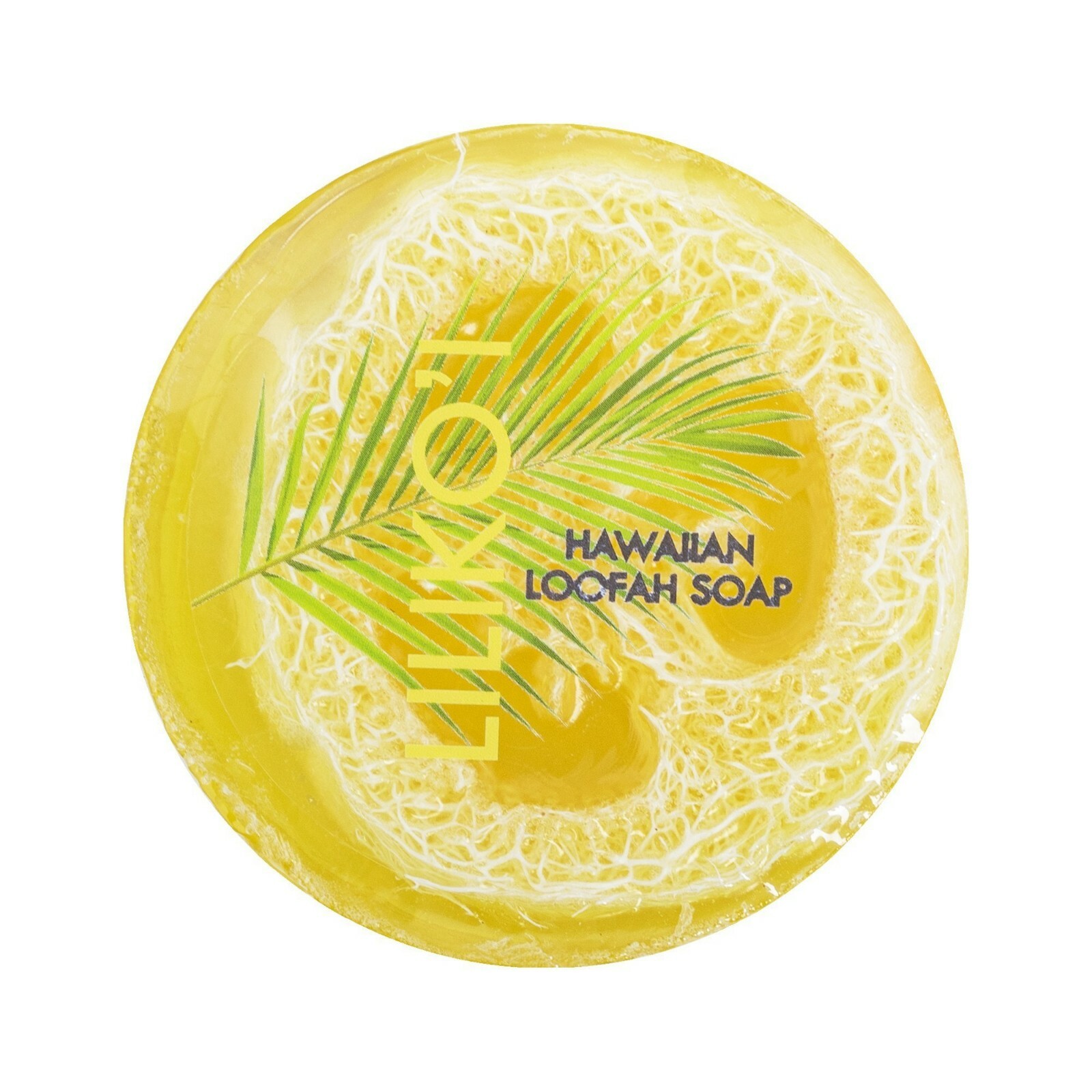 Maui Soap Co Loofah Soap – Lilikoi with Sea Salt & Kukui Oil