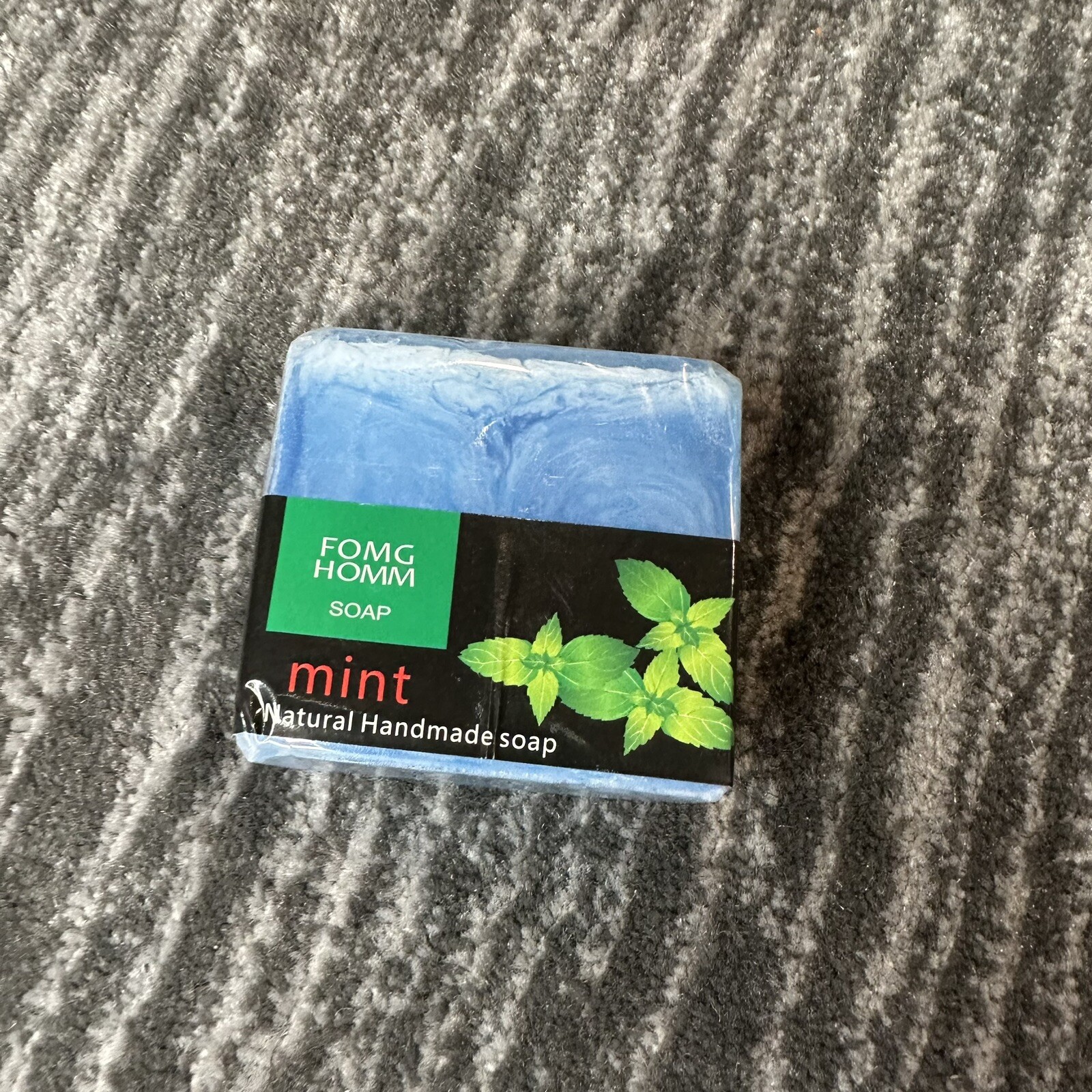 Handmade Soap Mint Natural Glycerin Aloe Vera Vitamin E Jojoba Tea Tree New