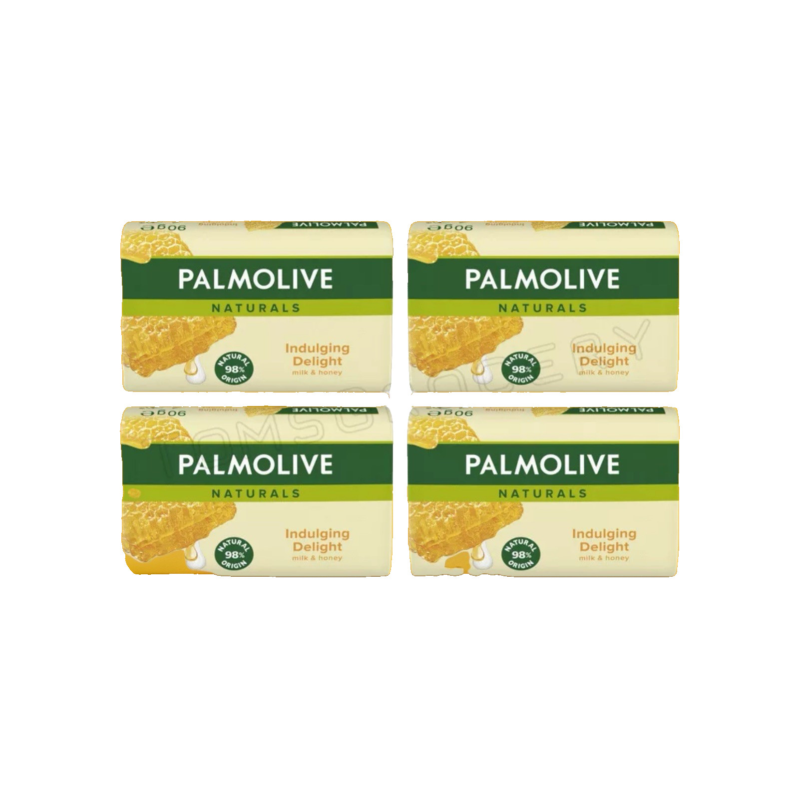 Palmolive Naturals – Indulging Delight Milk & Honey Soaps 90g (Pack of 4)