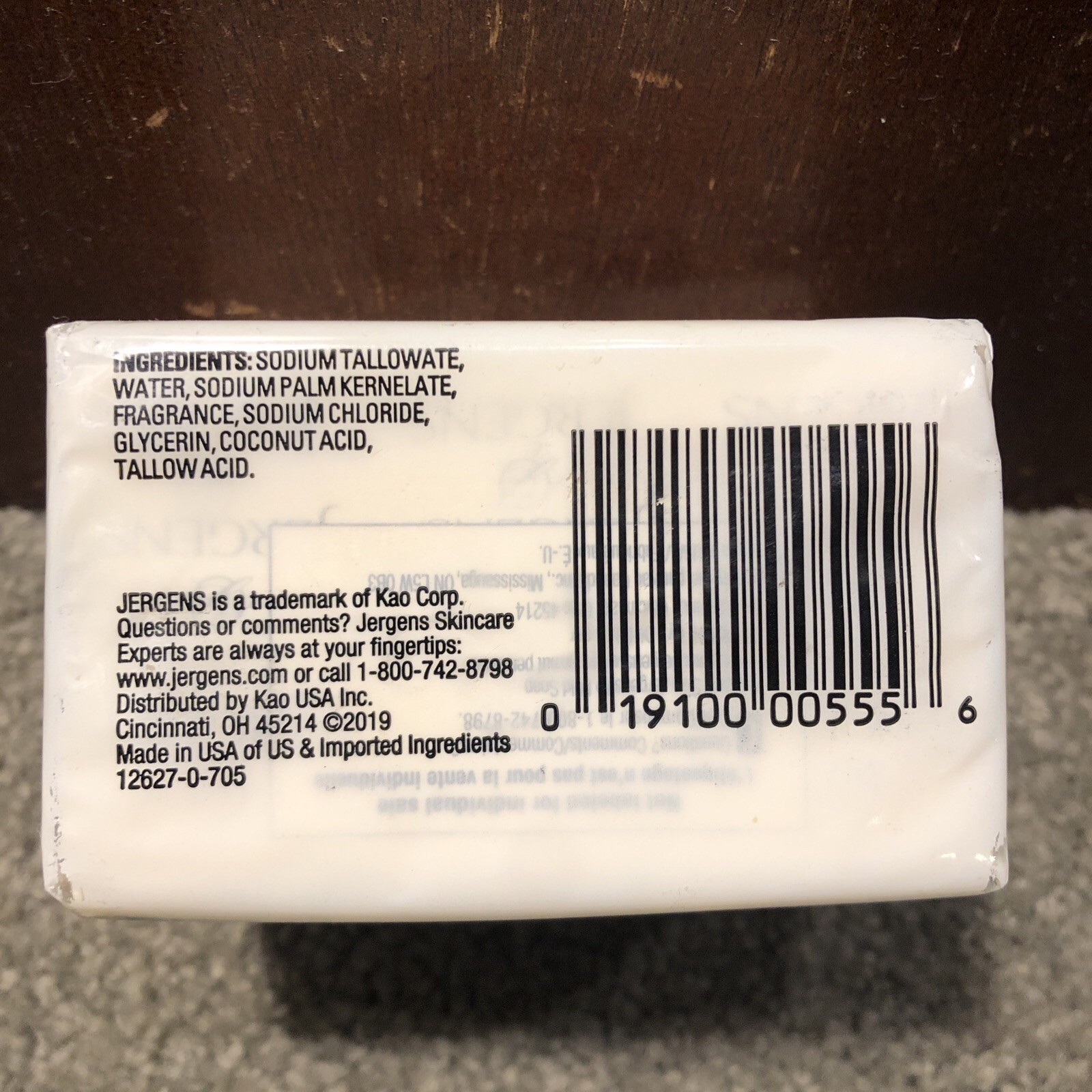 X3 Jergens Mild Soap, Cleans & Freshens, 3 Bars- 3oz Each (9oz Total)