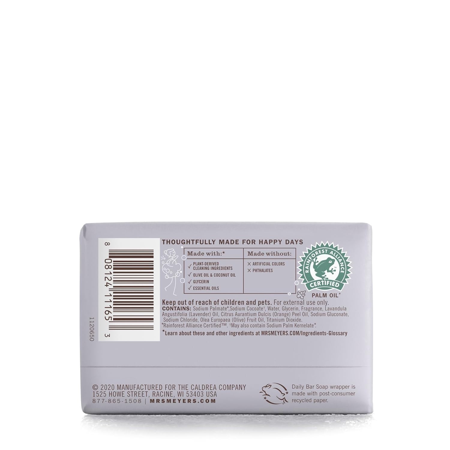 Luxury Lavender Bar Soap – Organic, Cruelty-Free, Soothing Clean, 5.3 oz
