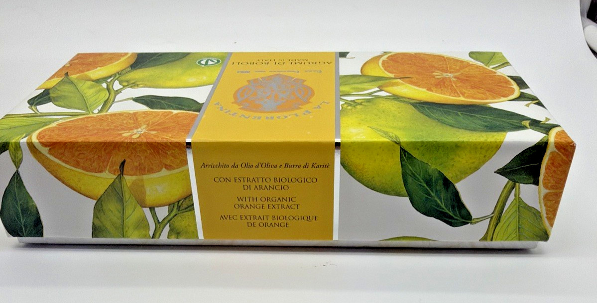 La Florentina Agrumi di Boboli Soap CITRUS HAND SOAP SET ITALY 3 – 5.3 oz bars