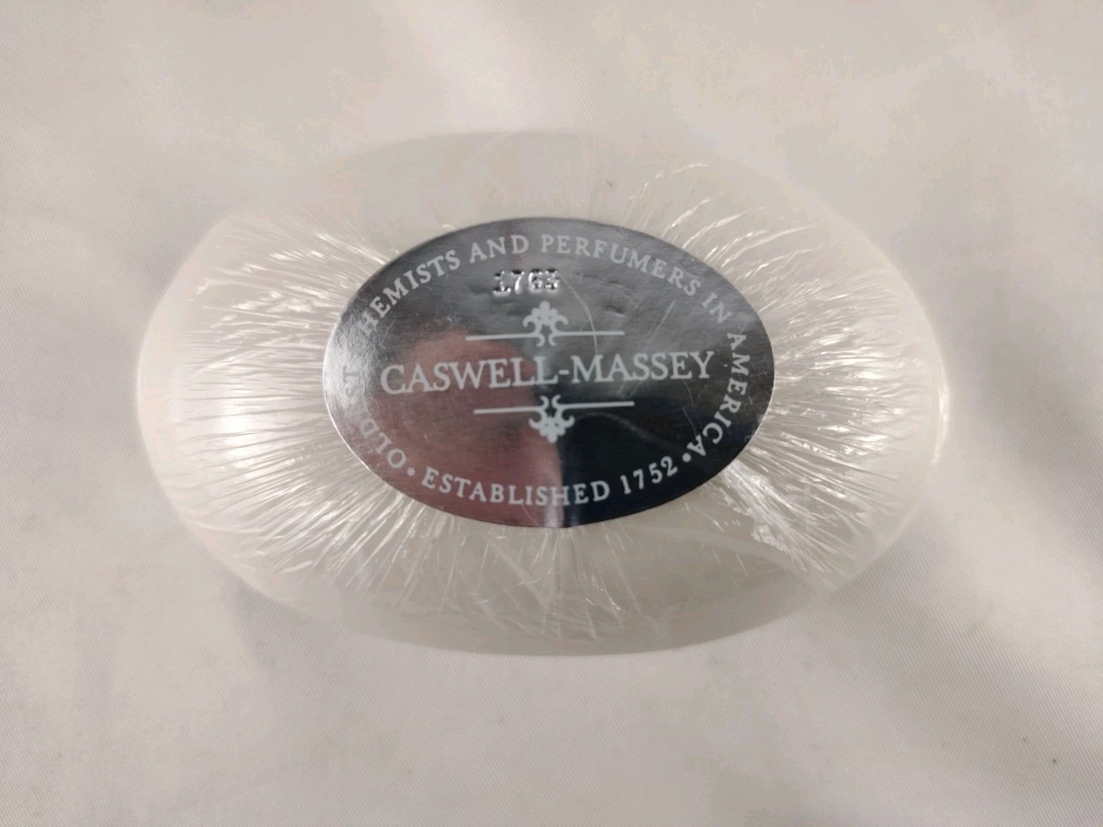 Lot of 2 Caswell Massey 5.5 Oz Bar Soap NEW Unknown Scent USA Sealed Stamped1763