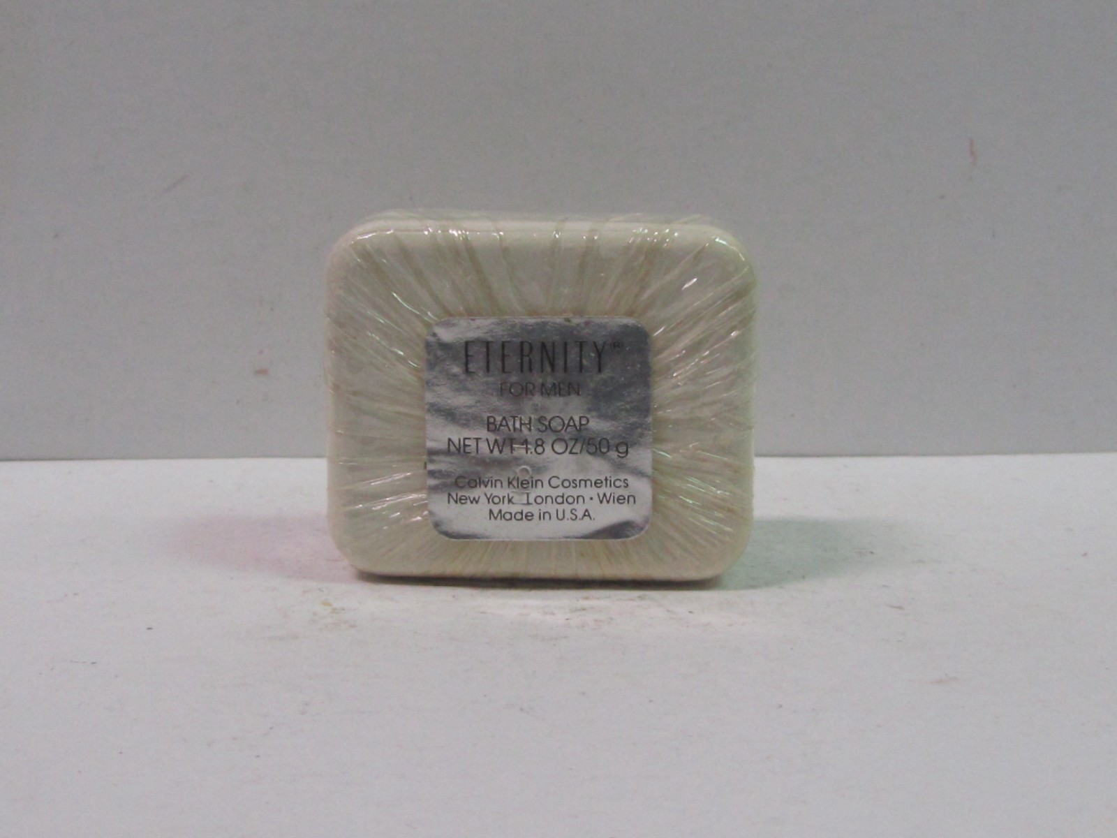 Eternity by Calvin Klein For Men 1.8 oz Bath Soap Vintage RARE