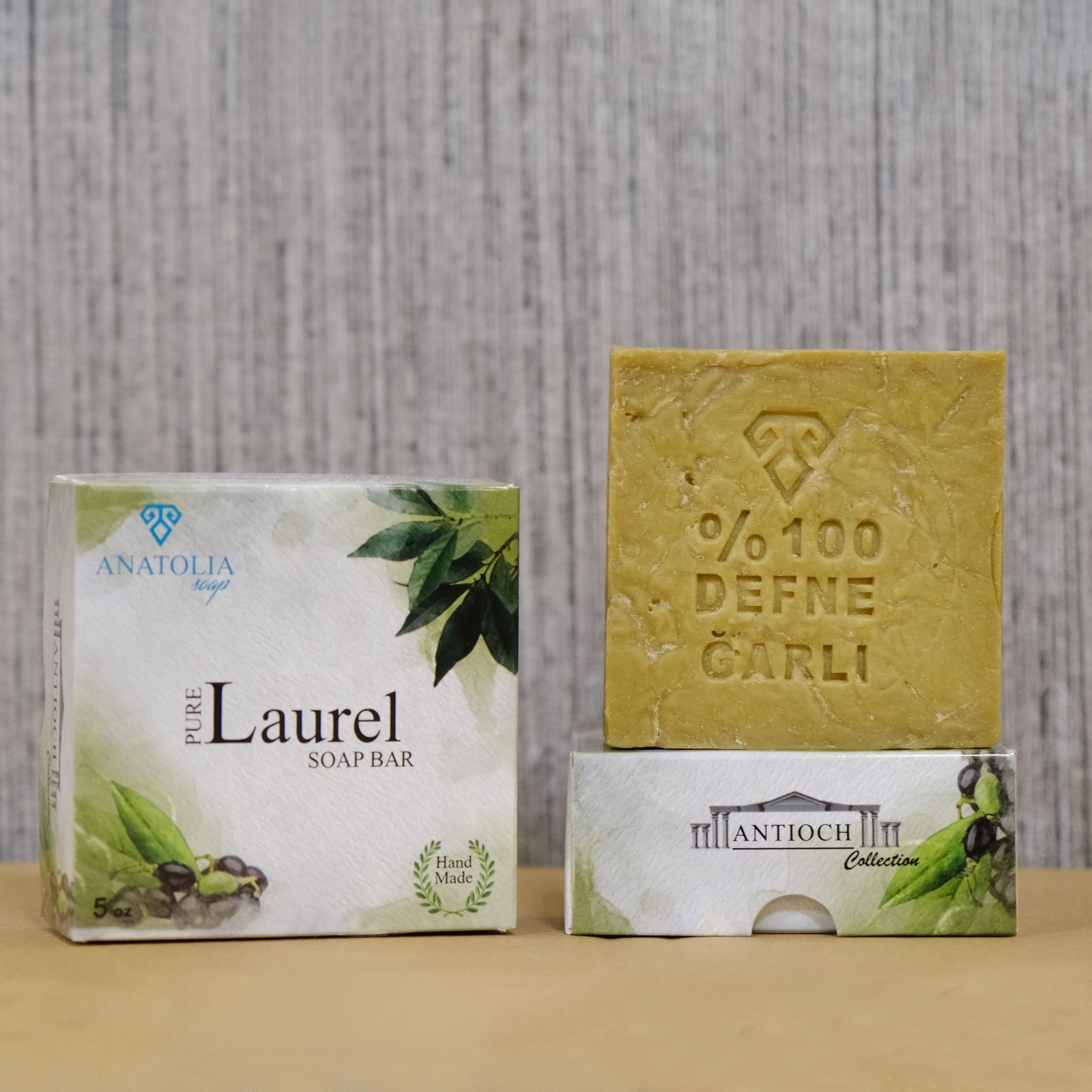 Antioch Collection Laurel Oil Shampoo Bar 5 oz – Handmade Soap, Olive Oil Bas…