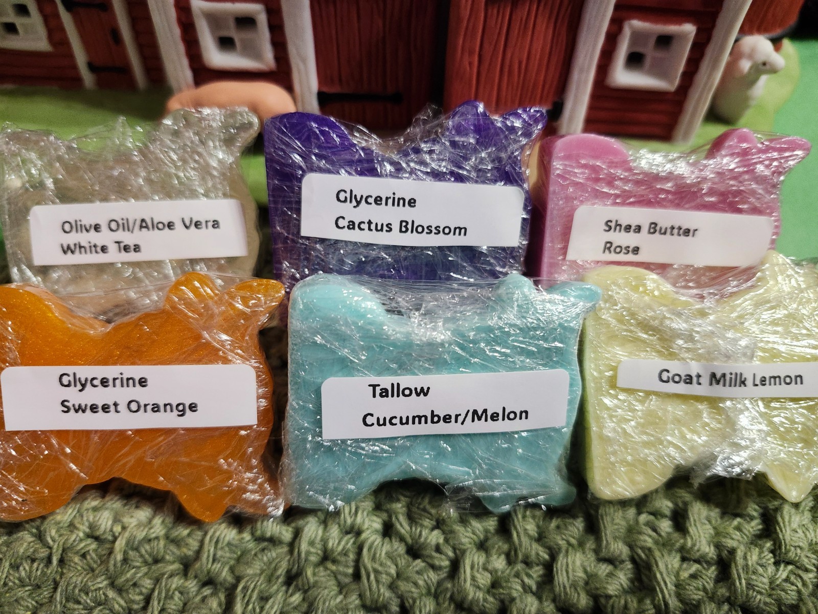 Highland Cow Varity Sample Pack,New, Six Different Scents.