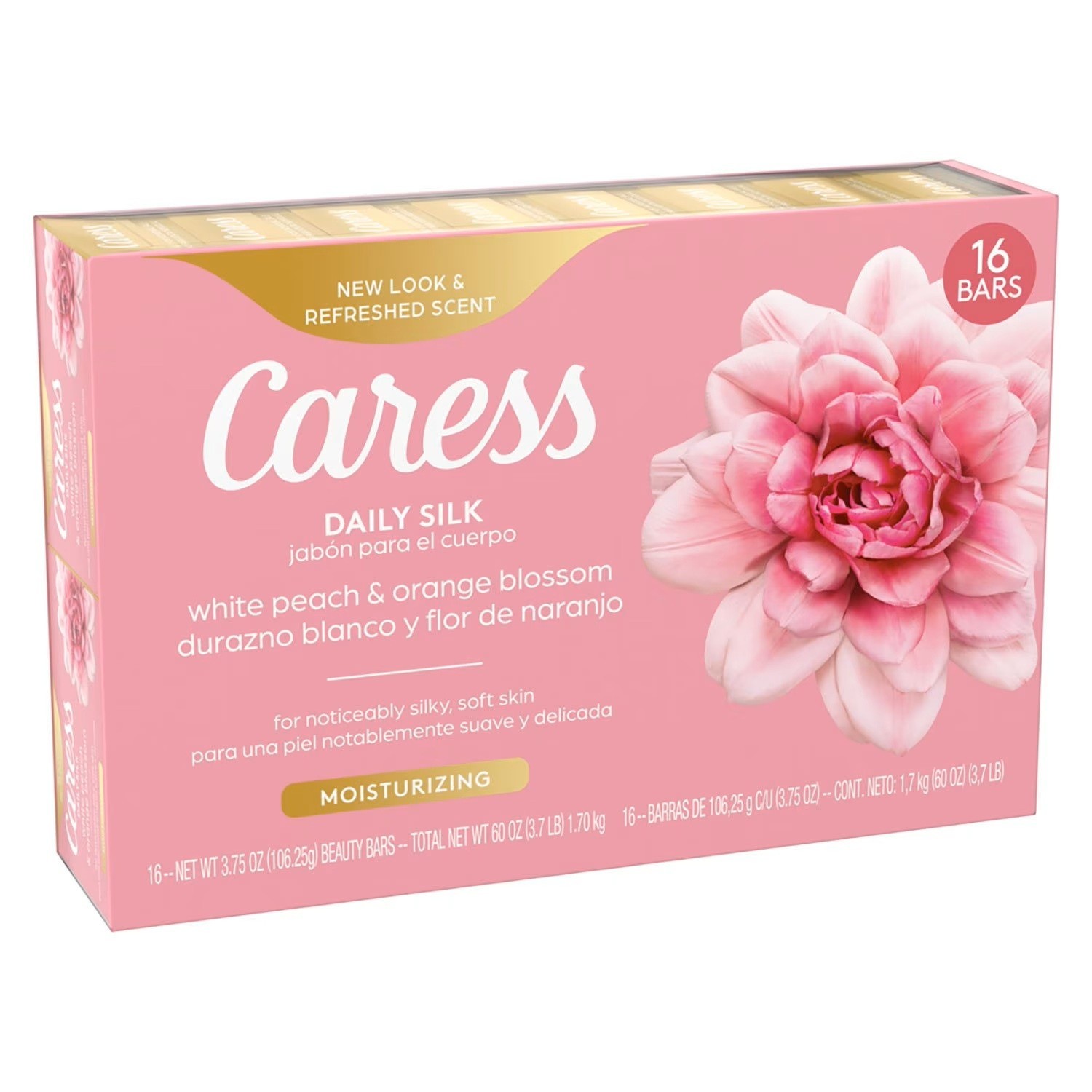 Caress Silkening Daily Silk Beauty Bar (3.75 oz .,16 count) Great Price