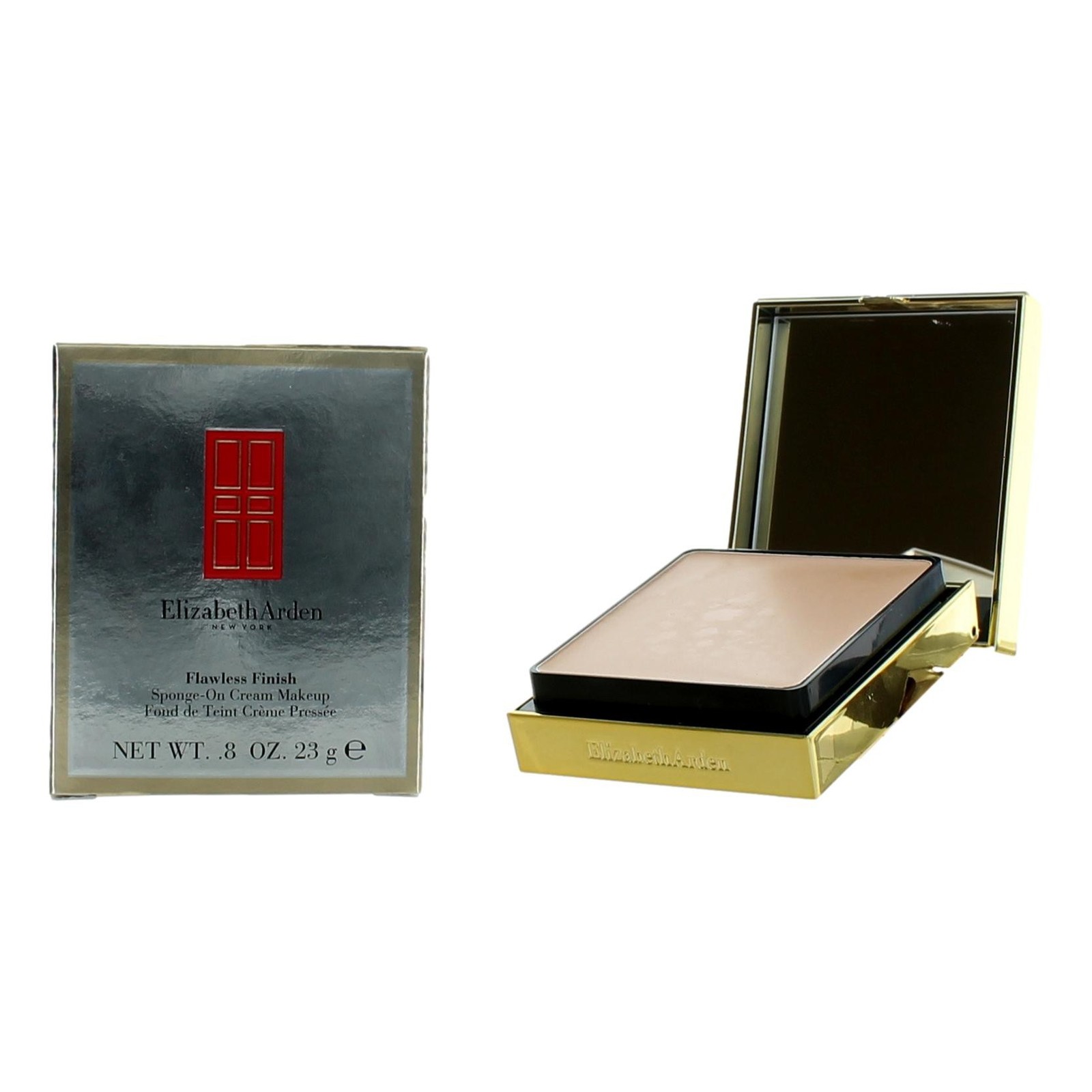 Elizabeth Arden Flawless Finish Sponge-On Cream Makeup 0.8 oz- Vanilla 22