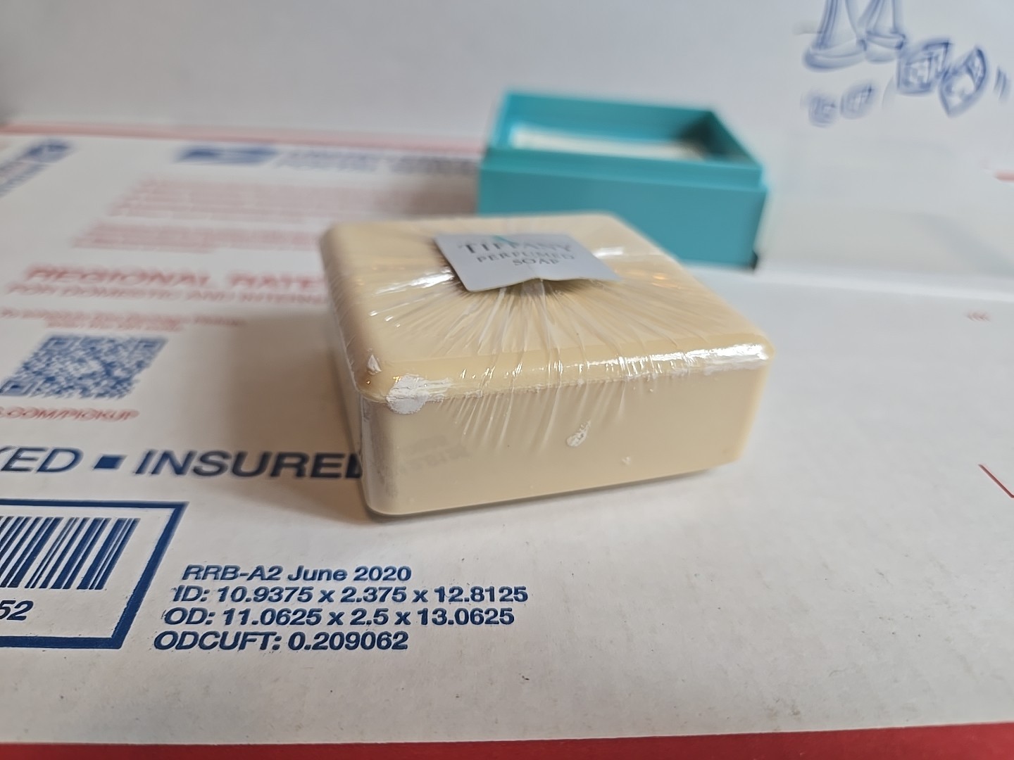 Tiffany & Co. 3.52 Oz. Net Wt. 100G Perfumed Soap in Case, NEW