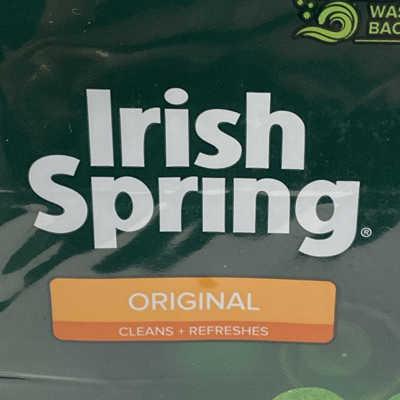 LOT x15 IRISH SPRING Original Bar Soap NO FLAXSEED LINSEED OIL Free Discontinued