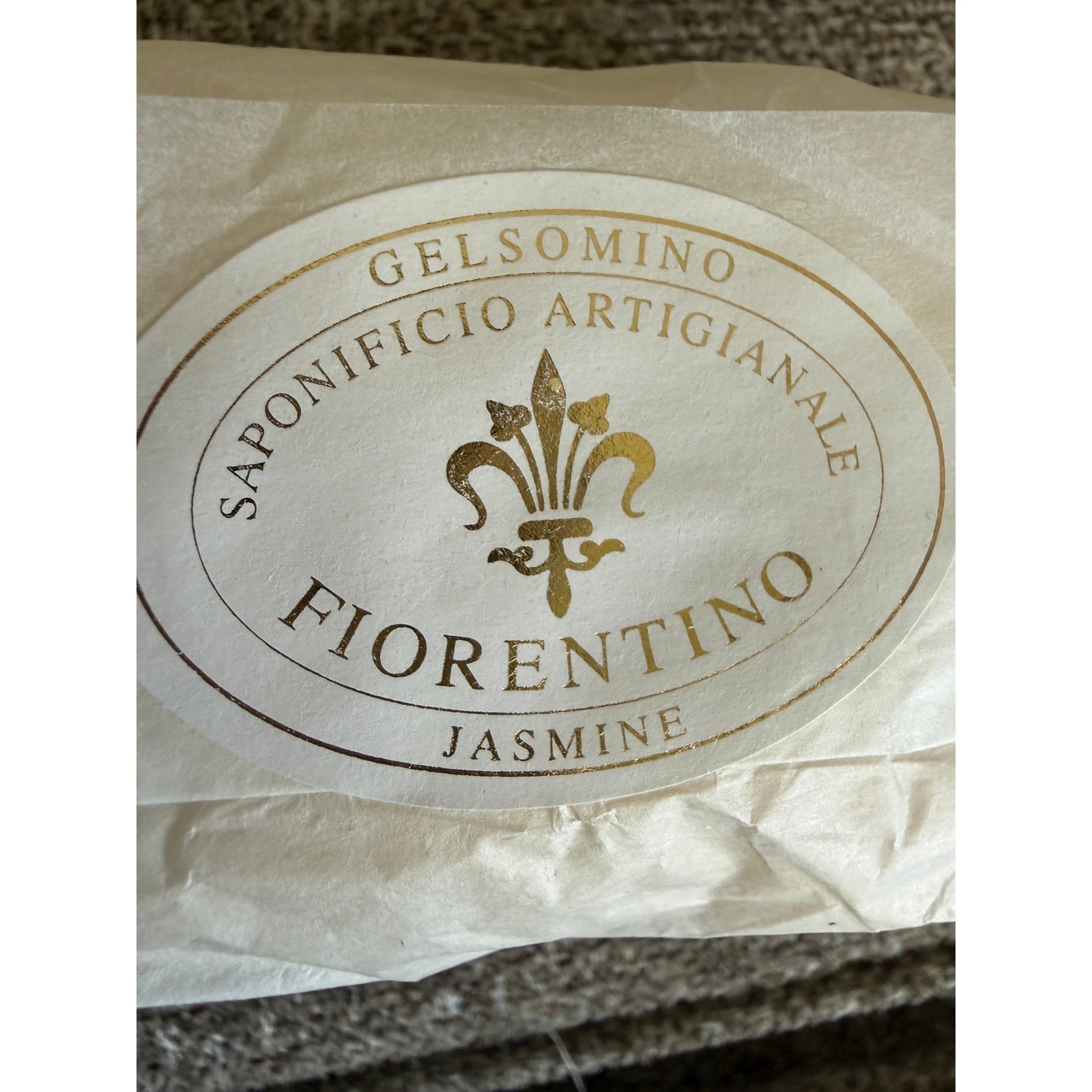 Saponificio Artigianale Fiorentino Jasmine Soap Bar Made in Italy Gelsomino NEW
