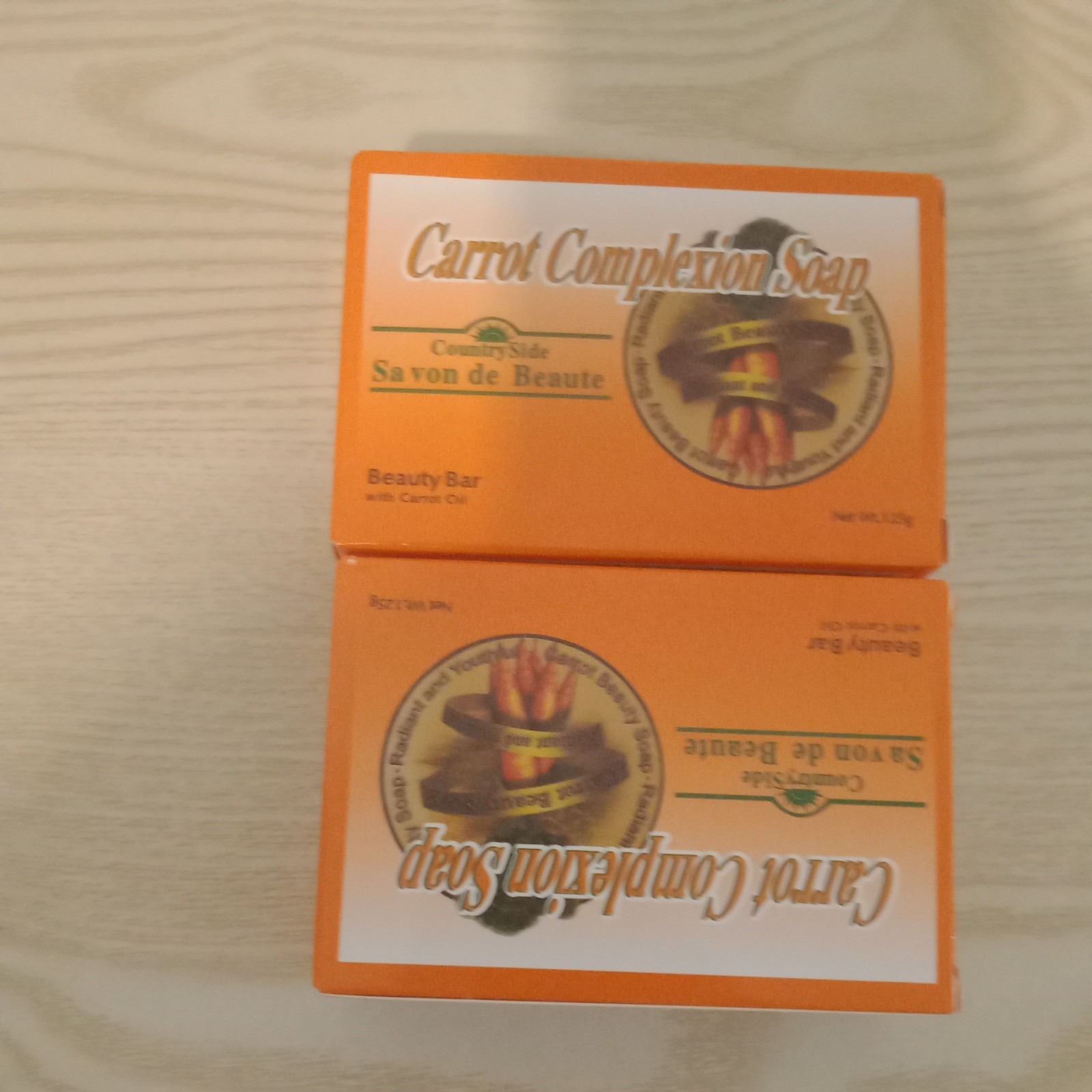 Carrot Complexion Soap Bar 125g Pack of 2