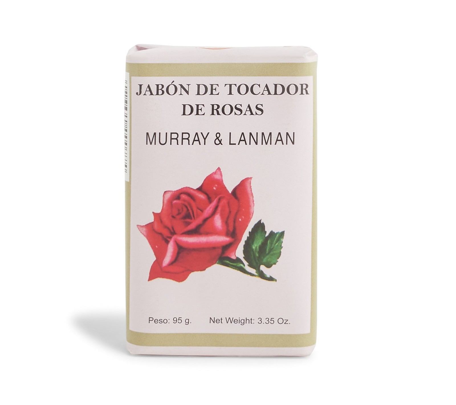 Murray & Lanman Rose (Rosa) Bar Soap, 3.35 Oz (95 grams)