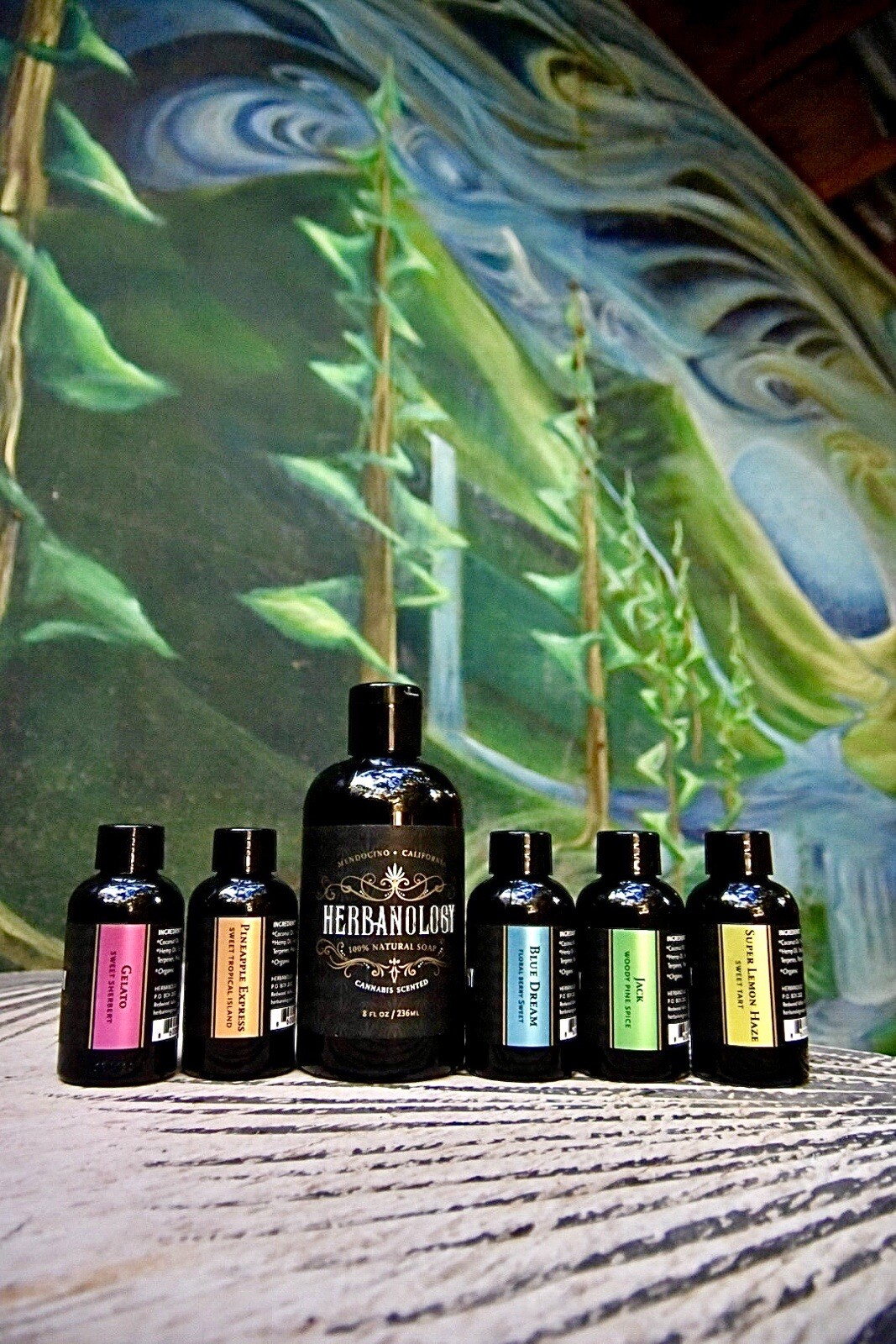 Herbanology 8oz Pineapple Express Organic Liquid Castile All Purpose Soap