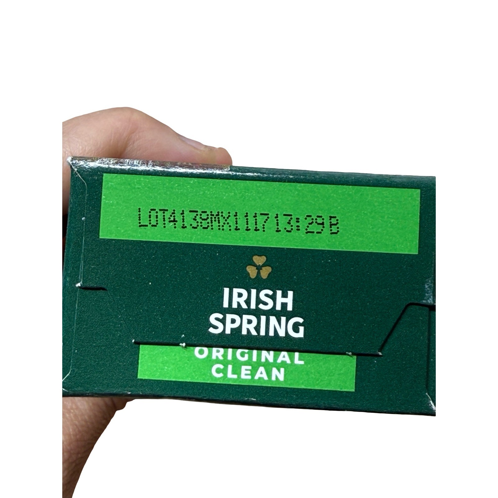 Irish Spring Original Clean Deodorant Soap 3.7oz Bars Lot of 6 Fresh Scent