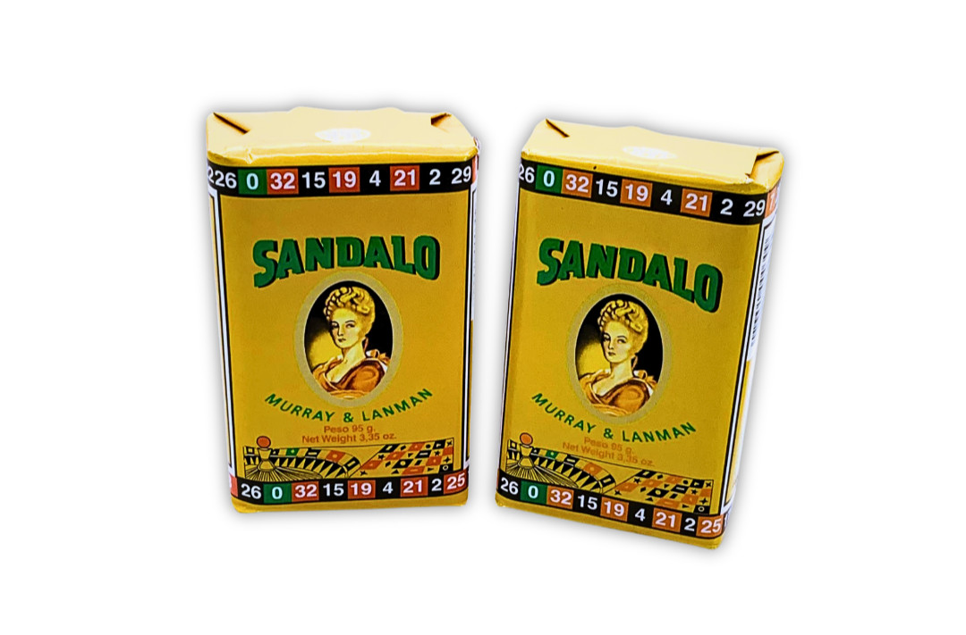 Sandalwood Bar Soap by Murray & Lanman 3.35 oz. Jabon Sandalo (Pack of 2)
