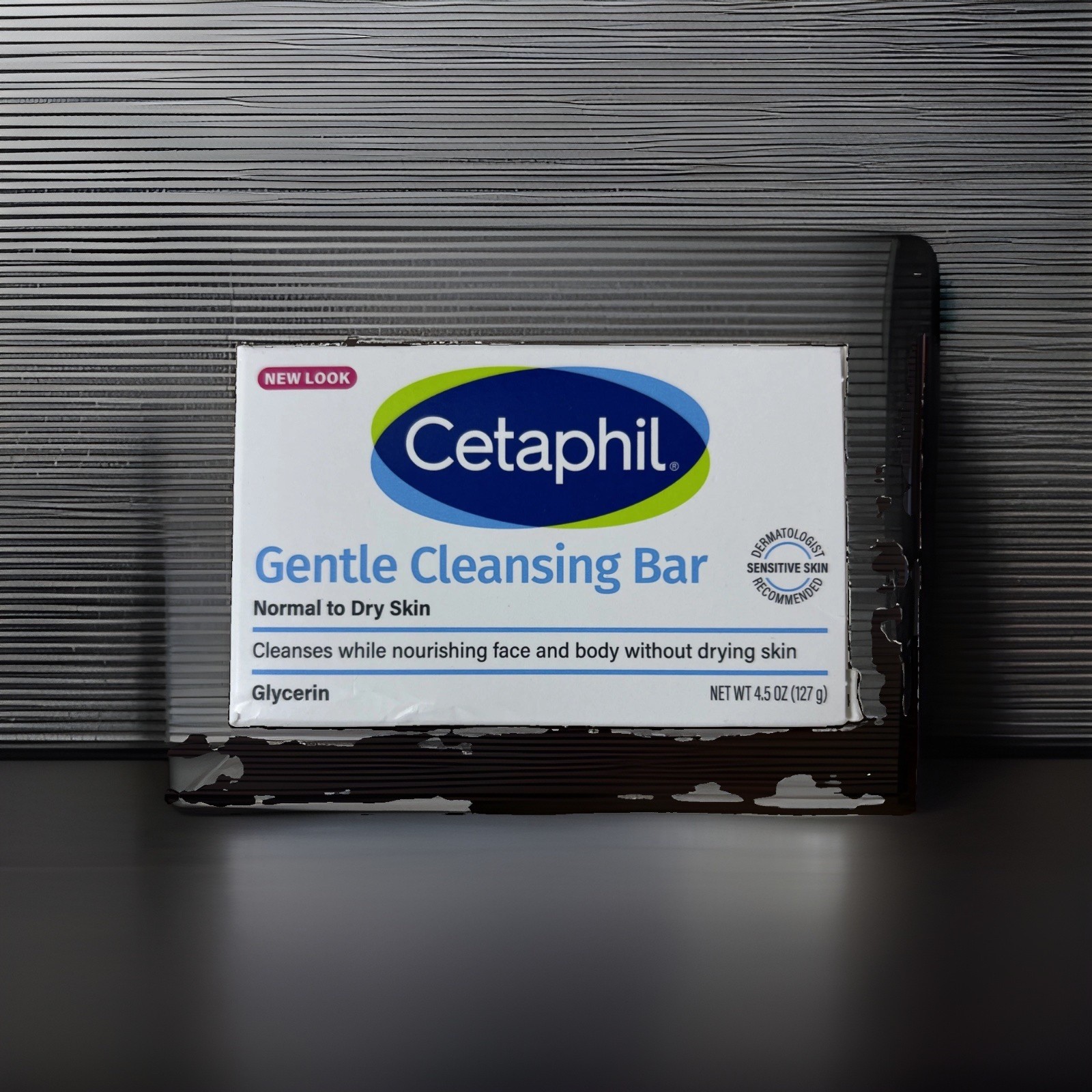 Cetaphil Gentle Cleansing Bar Normal to Dry Sensitive Skin 4.5 oz. Glycerin