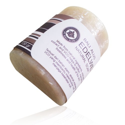 Bali Alus, Natural Soap, 130g, Edelweiss (Pack of 1)