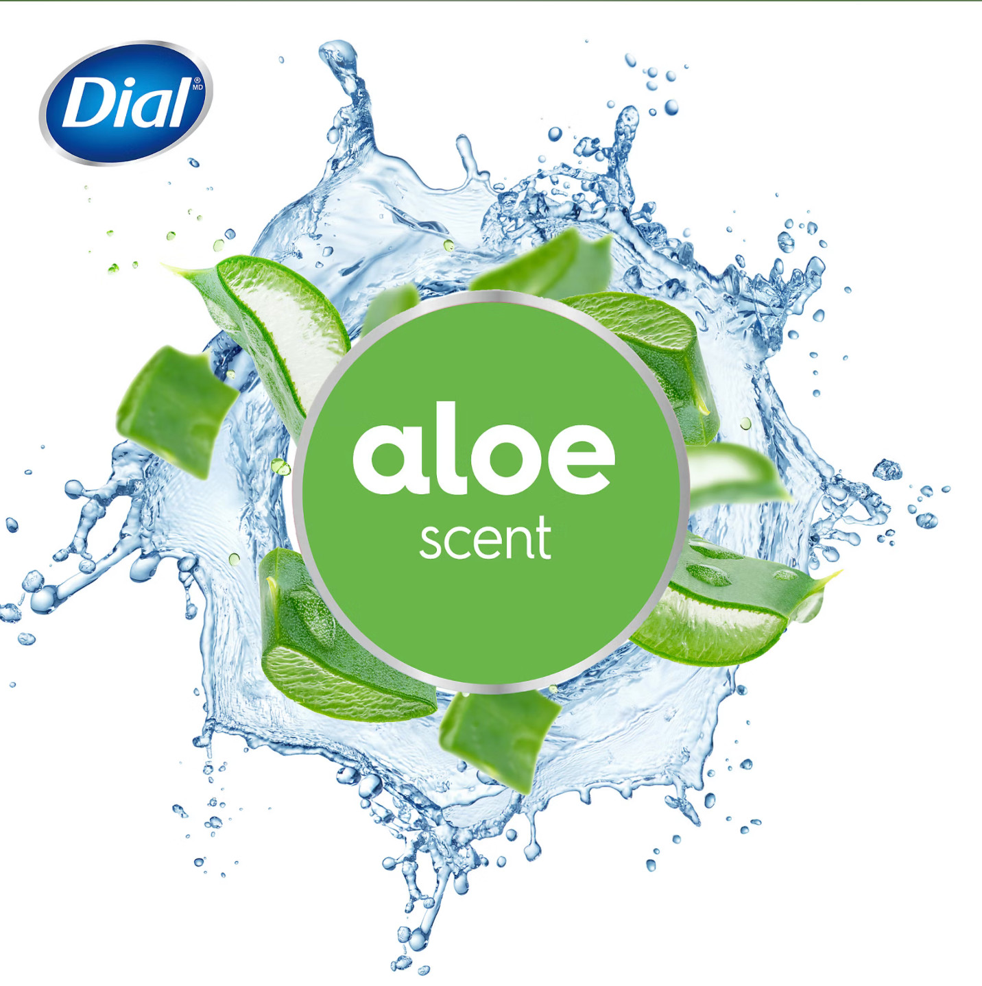 Dial Hypoallergenic Aloe Antibacterial Bar Soap 4 oz – Choose 1–16 Bar