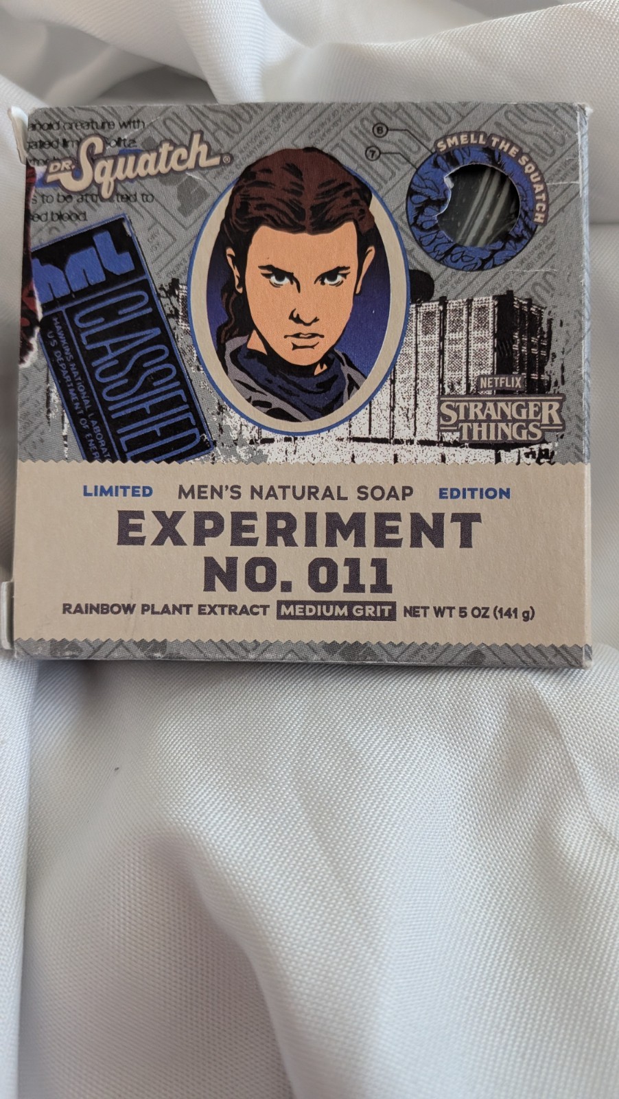 Dr. Squatch Stranger Things Men’s Natural Soap Rainbow Scent & 2 Lip Balms
