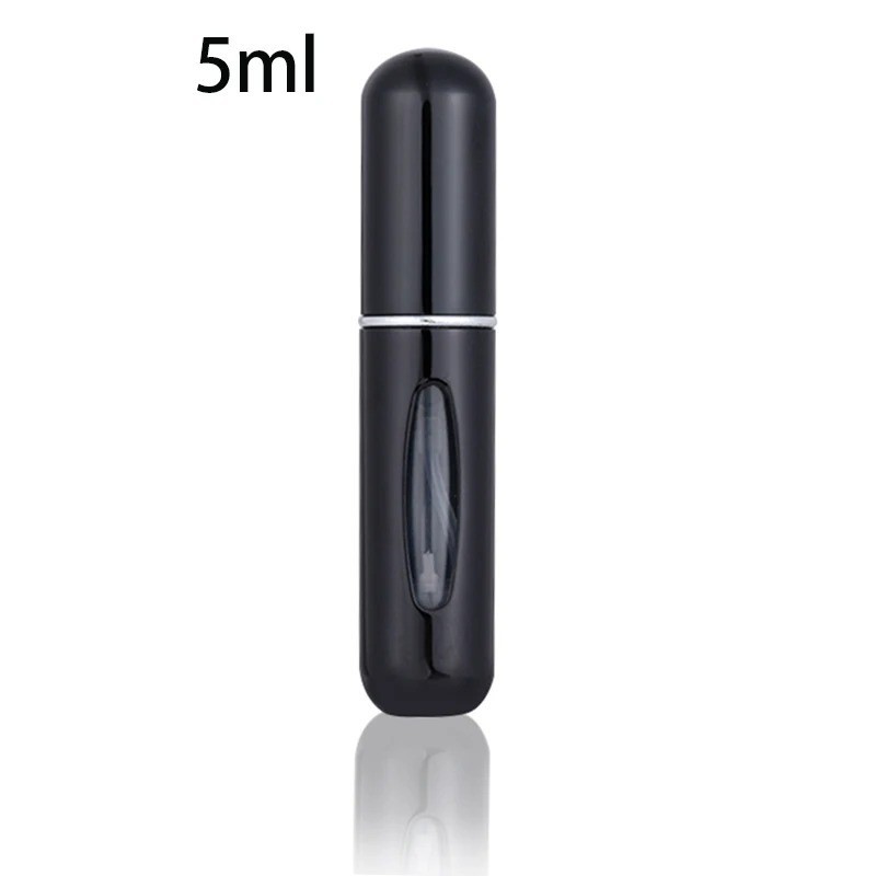1Pcs Mini Travel Perfume Atomizer Bottle Spray Pump Case Refillable Portable