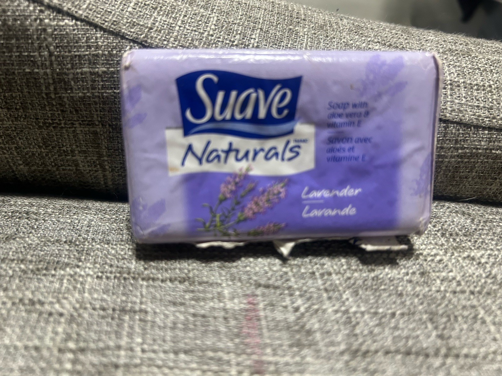 Suave Naturals Soap With Alo Vera & Vitamin E Lavender Fragrance 1 Bar Pack NOS