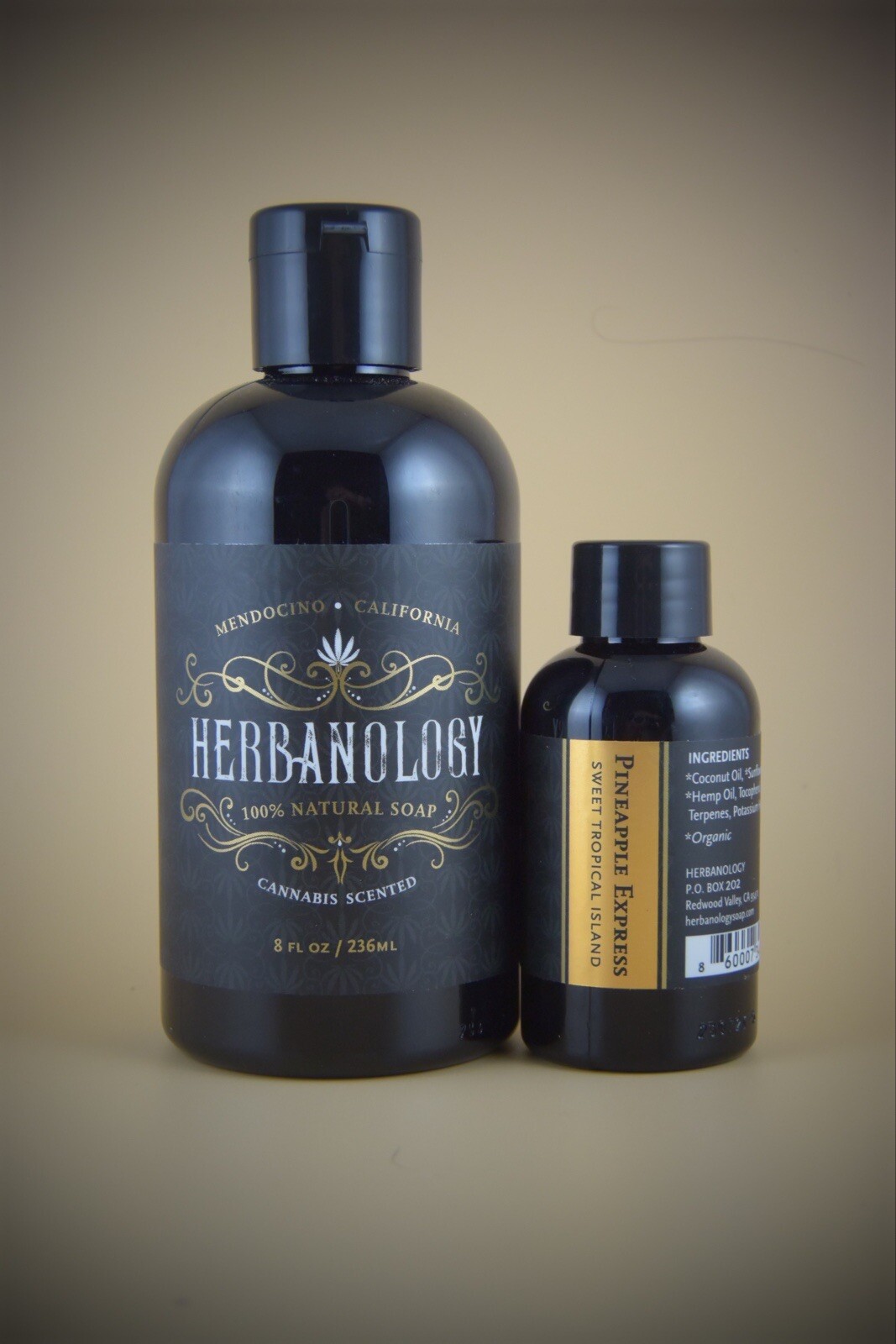 Herbanology 8oz Pineapple Express Organic Liquid Castile All Purpose Soap