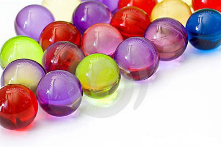 Mixed colours Circular 3.9g Bath Oil Beads Floral Fragrance Bath Pearls