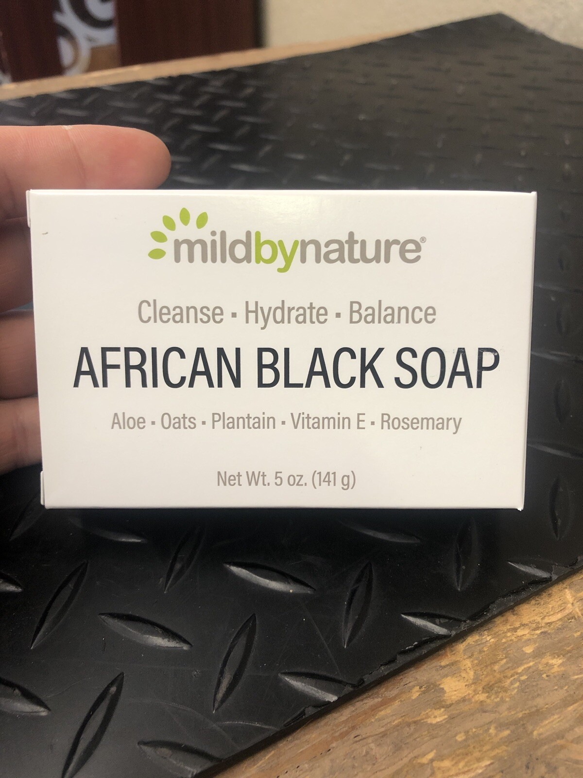 Mild By Nature African Black Soap Soothing Bar 5 oz (141 g) *FREE SHIPPING*