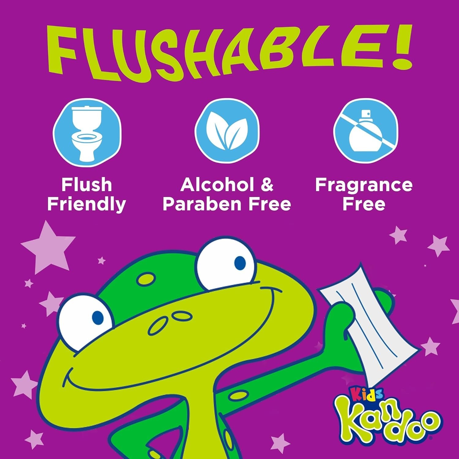 Flushable Baby Wipes Unscented Hypoallergenic Potty Training Wet Cloths 42
