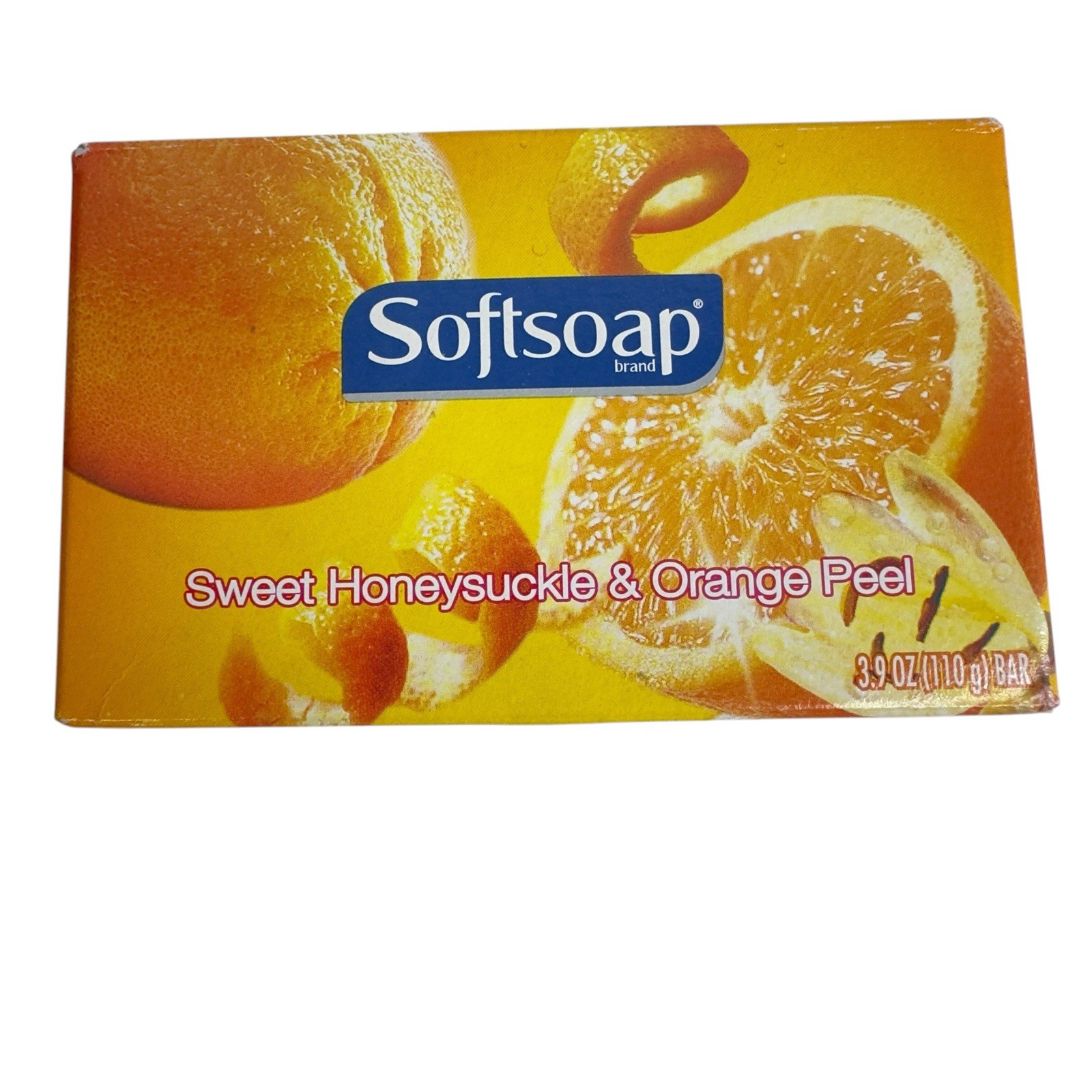 SOFTSOAP Bar Soap Sweet Honeysuckle Orange Peel DISCONTINUED 3.9 oz. New Sealed