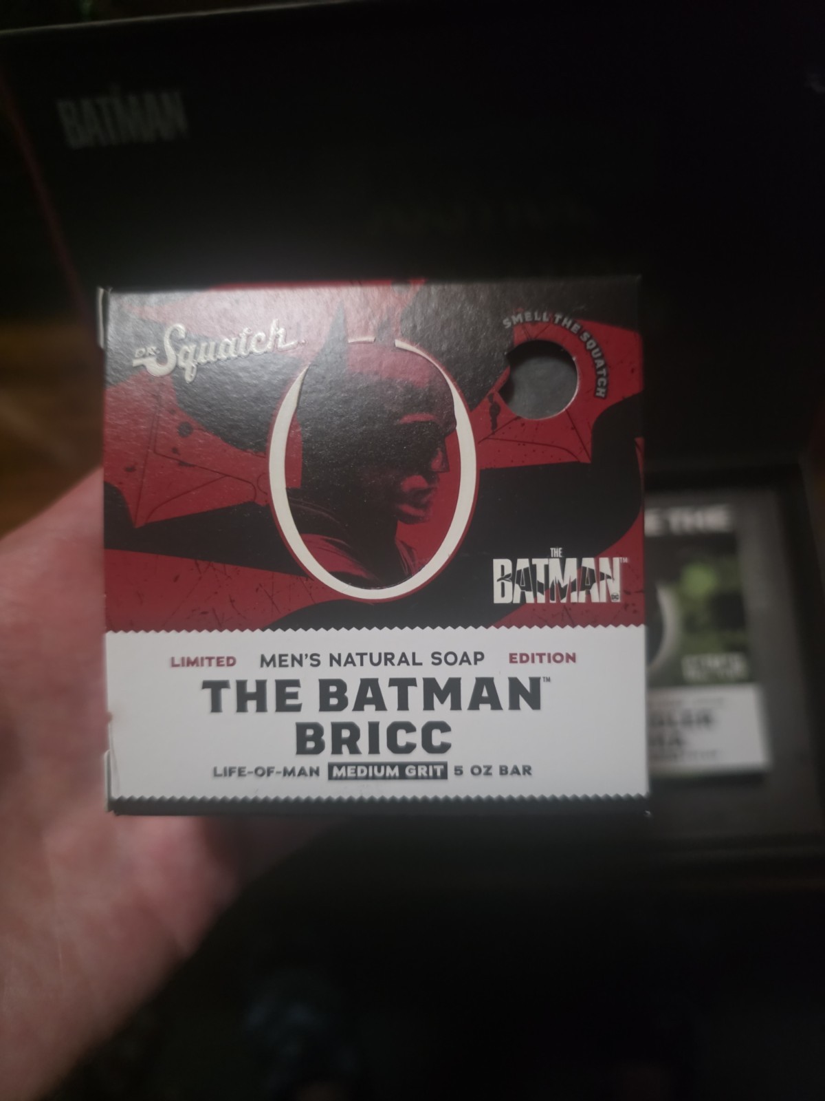 Dr Squatch Batman Box Set! Riddler Enigma And The Batman Bricc Soaps 5 Oz MINT!