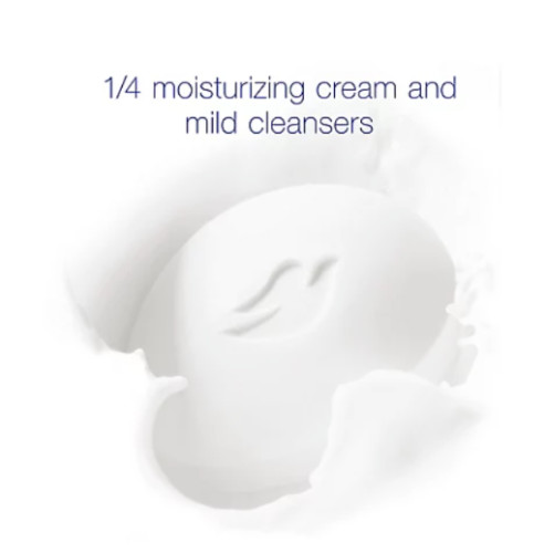 Dove Soap Bar Original White Moisturizing Cream Beauty 135g, 4.75 oz x 12 Pack