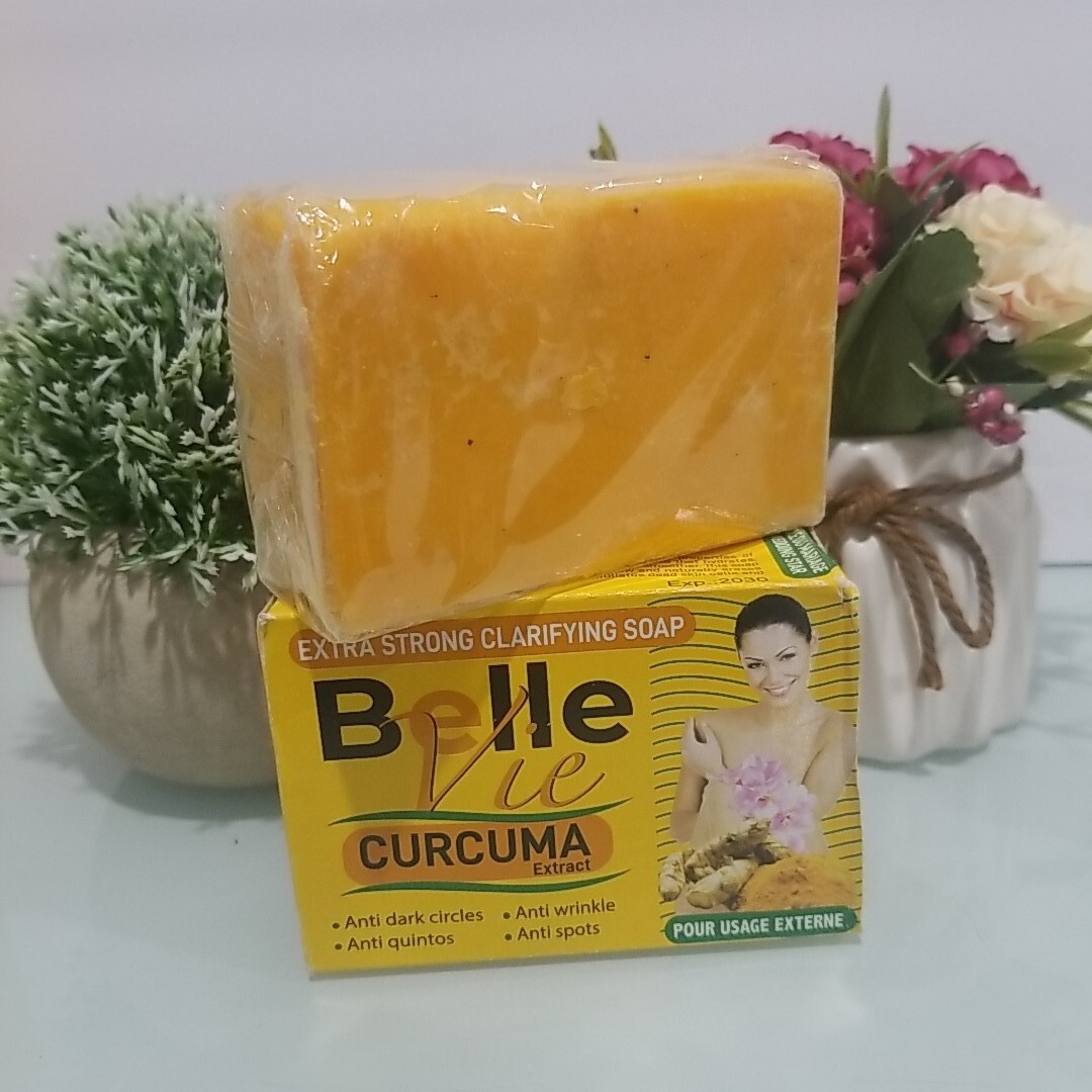 Belle Vie Rich Turmeric Soap. Curcuma Extract 225g