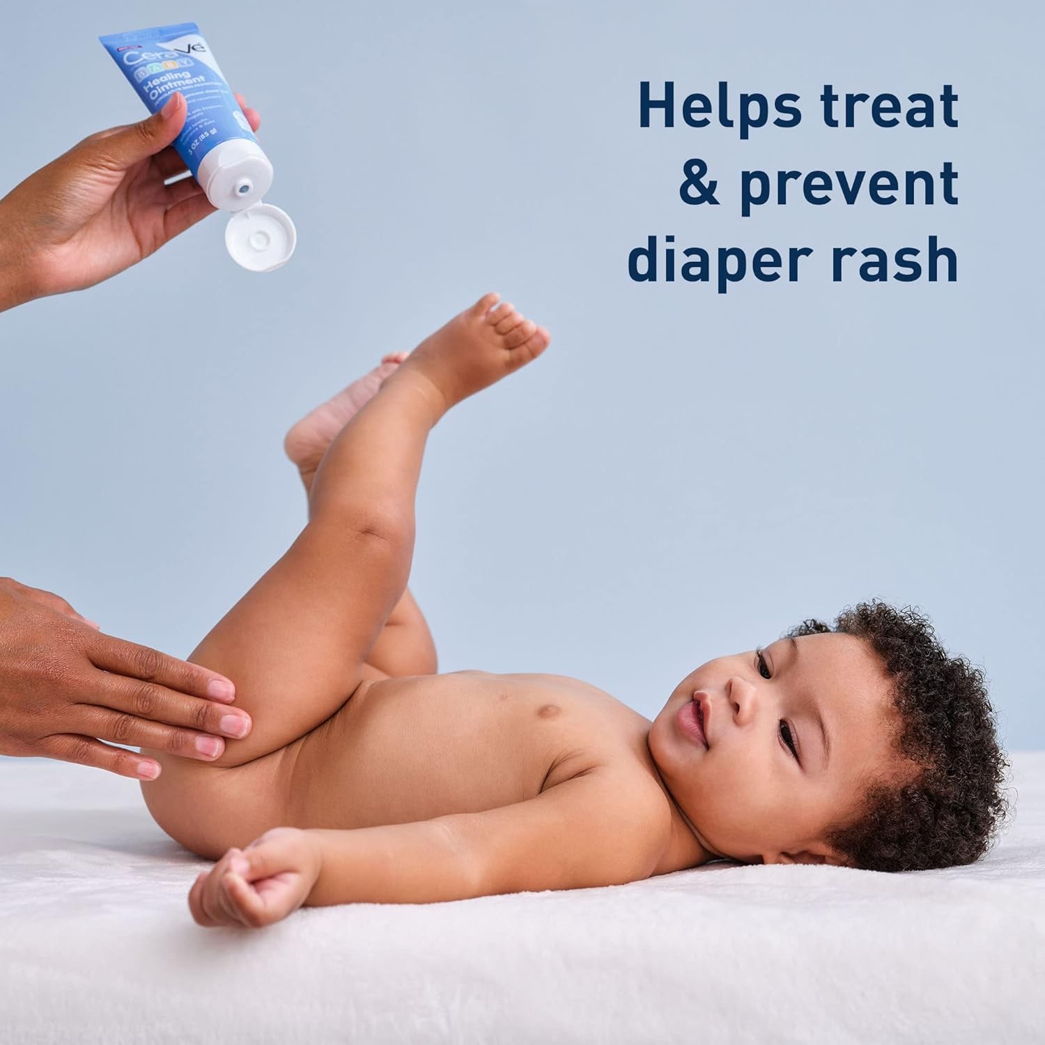 CeraVe Baby Moisturizing Cream + Healing Ointment Bundle 8 Ounce (Pack of 1)