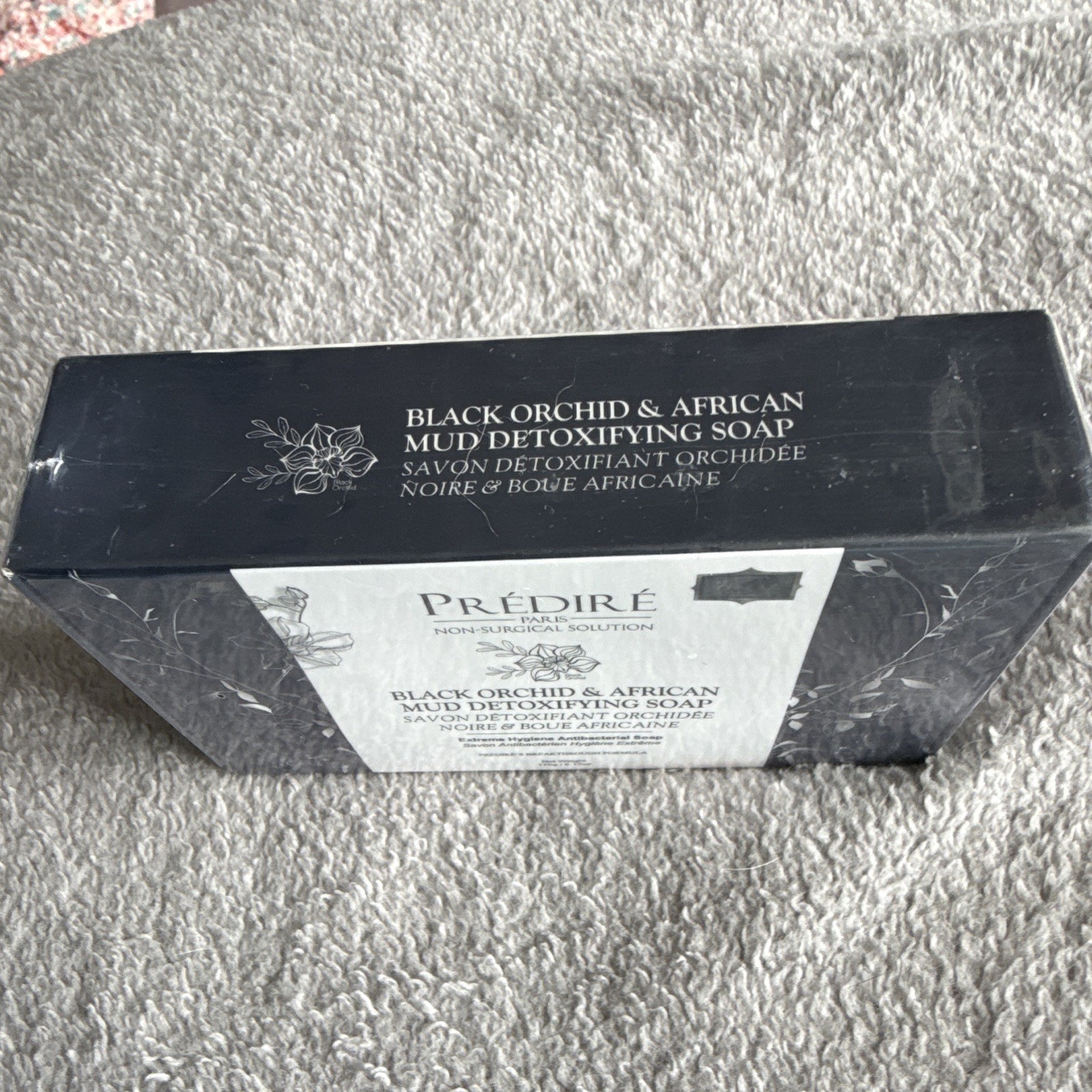 PRÉDIRÉ Paris Black Orchid & African Mud Soap Antibacterial Detox 175g PSB002