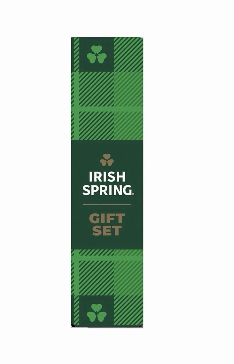 Irish Spring Body Wash 20 Oz Bottles & Travel Size Bar Soap Gift Set