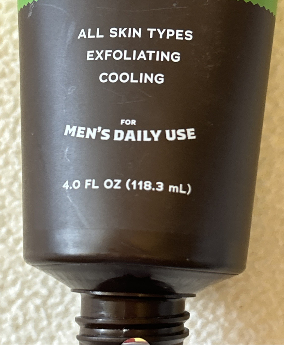 Dr. Squatch Men’s Natural Face Wash Cool Fresh Aloe Daily Use 4oz New Sealed