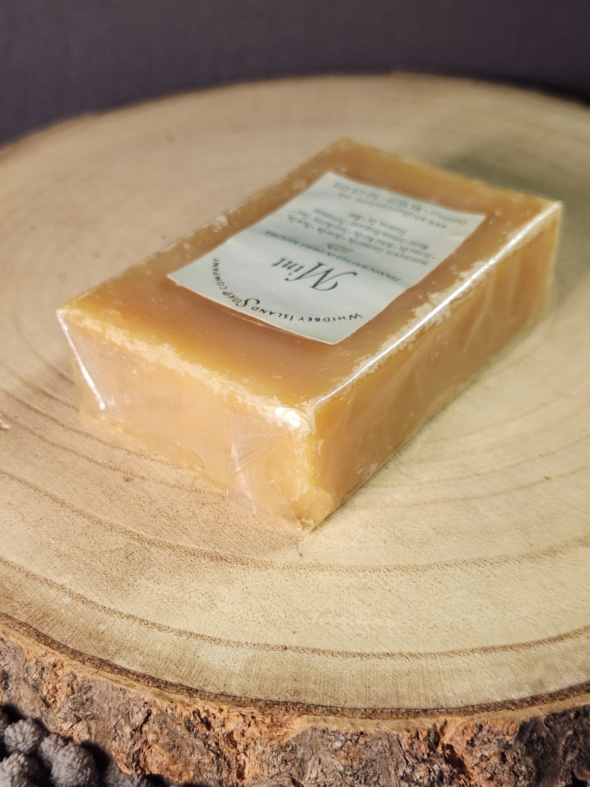 Handmade MINT Vegan Bar Soap~ Butter Shea Butter-4.2 OZ