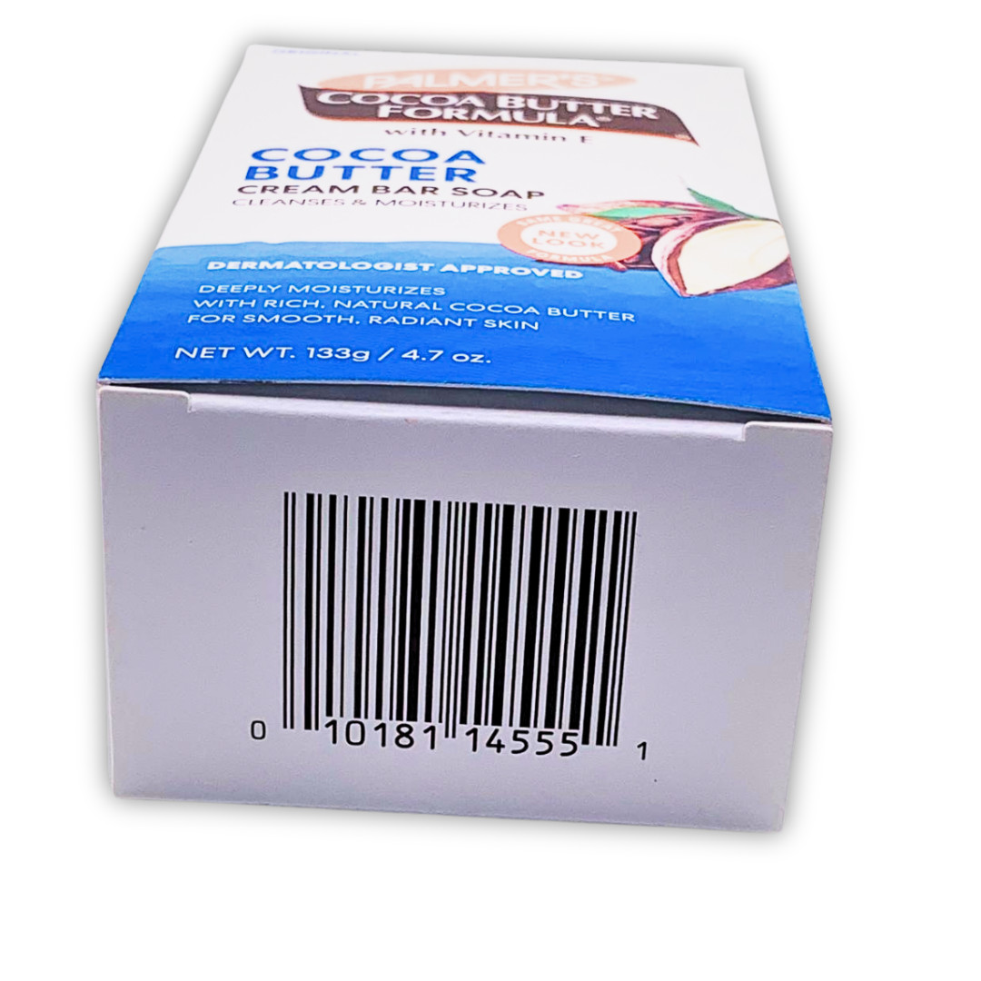 Palmer’s Cocoa Butter Formula Cream Bar Soap Vitamin E Moisturizing – 4.7 oz