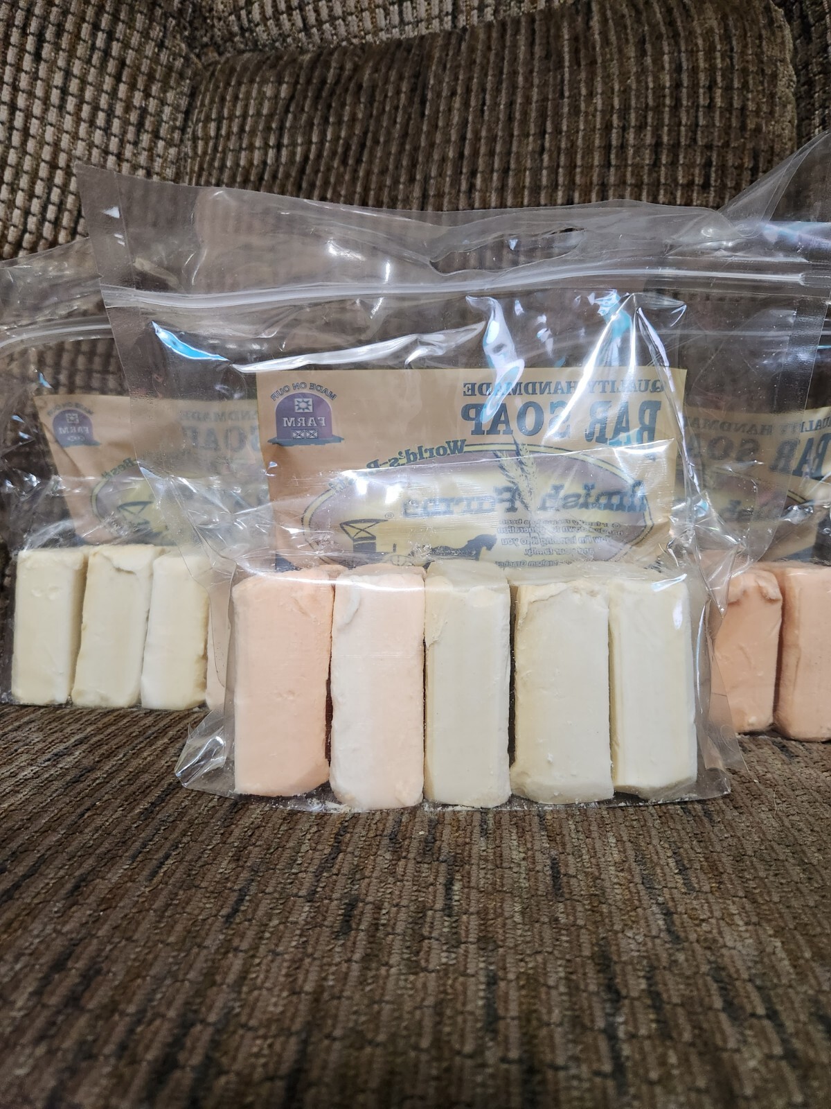 Amish Farms Bar Soap 15 Huge Bars 5oz Each Selling 3 Packs 5 Bars In Each Pack