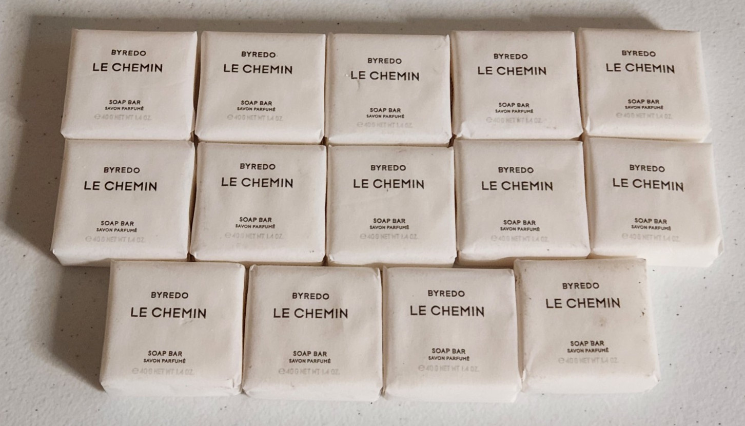 14X BYREDO Le Chemin Soap Bar Savon Parfume – Travel Size 40 g / 1.4 oz – New