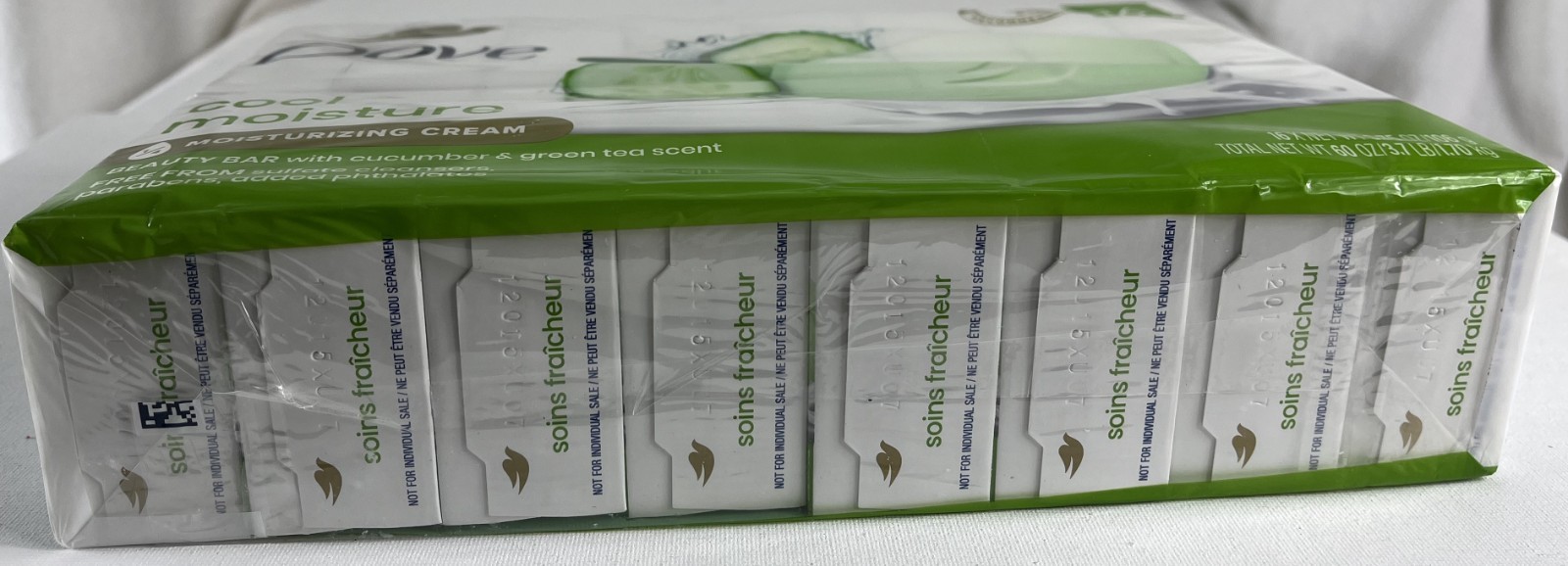Dove Beauty Bar Cool Moisture, 3.75 each x 16 with cucumber and green tea scent